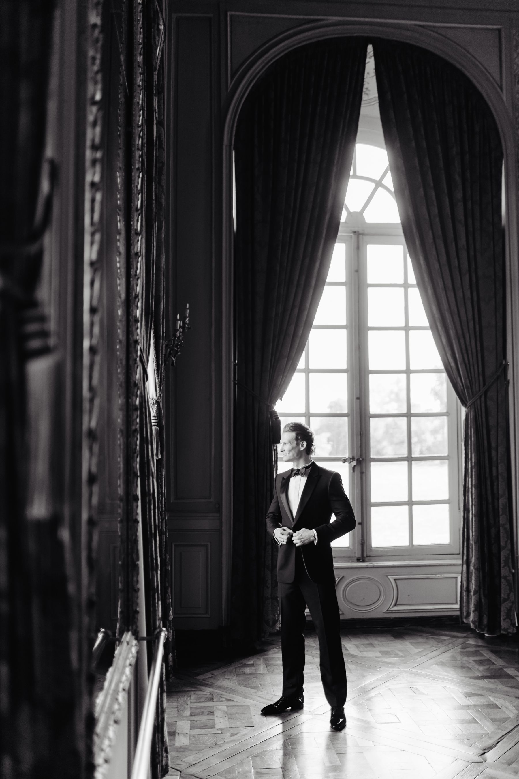 Sandy &amp; David's Love Story: A Magical Summer Wedding at Chateau de Champlatreux photo