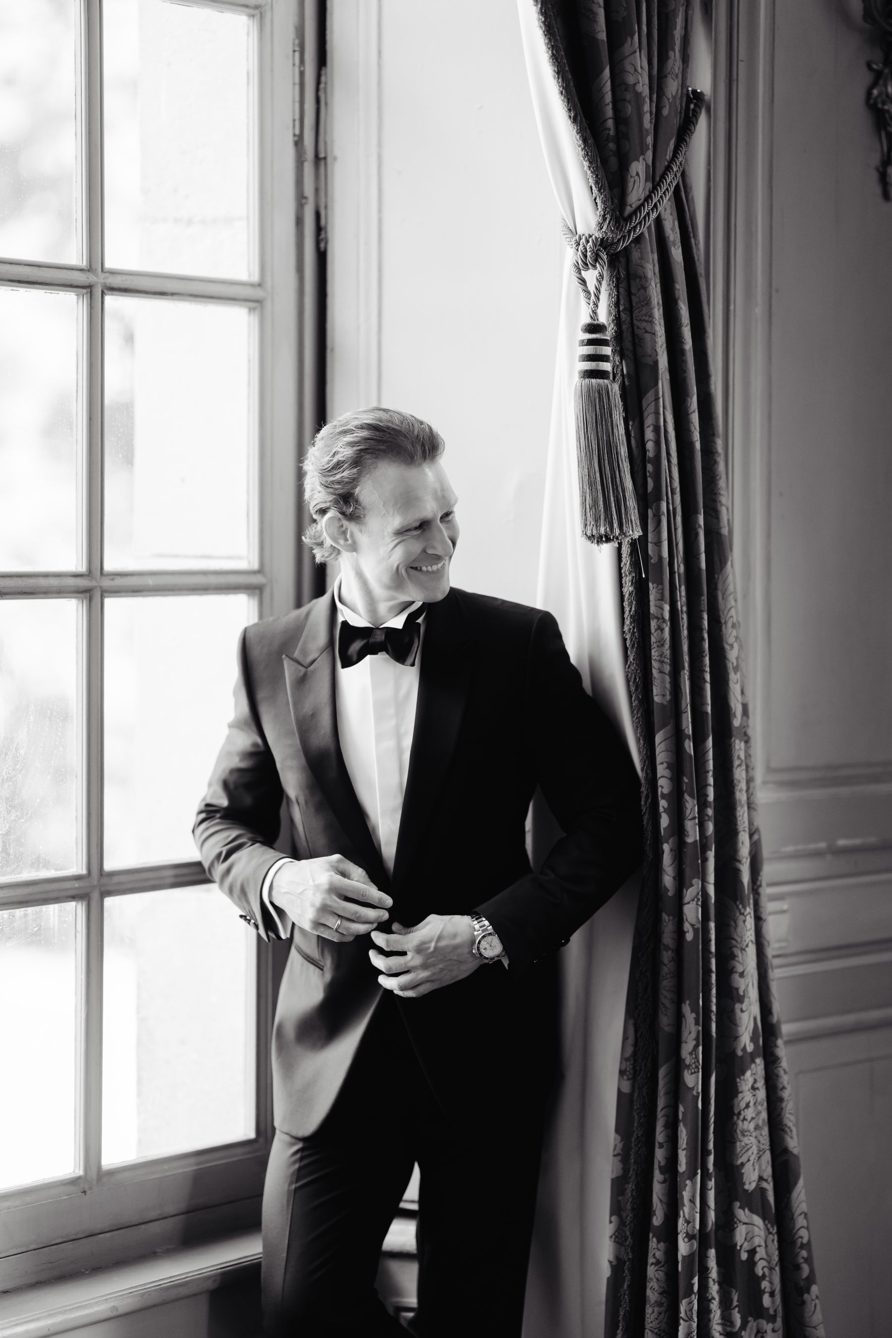 Sandy &amp; David's Love Story: A Magical Summer Wedding at Chateau de Champlatreux photo