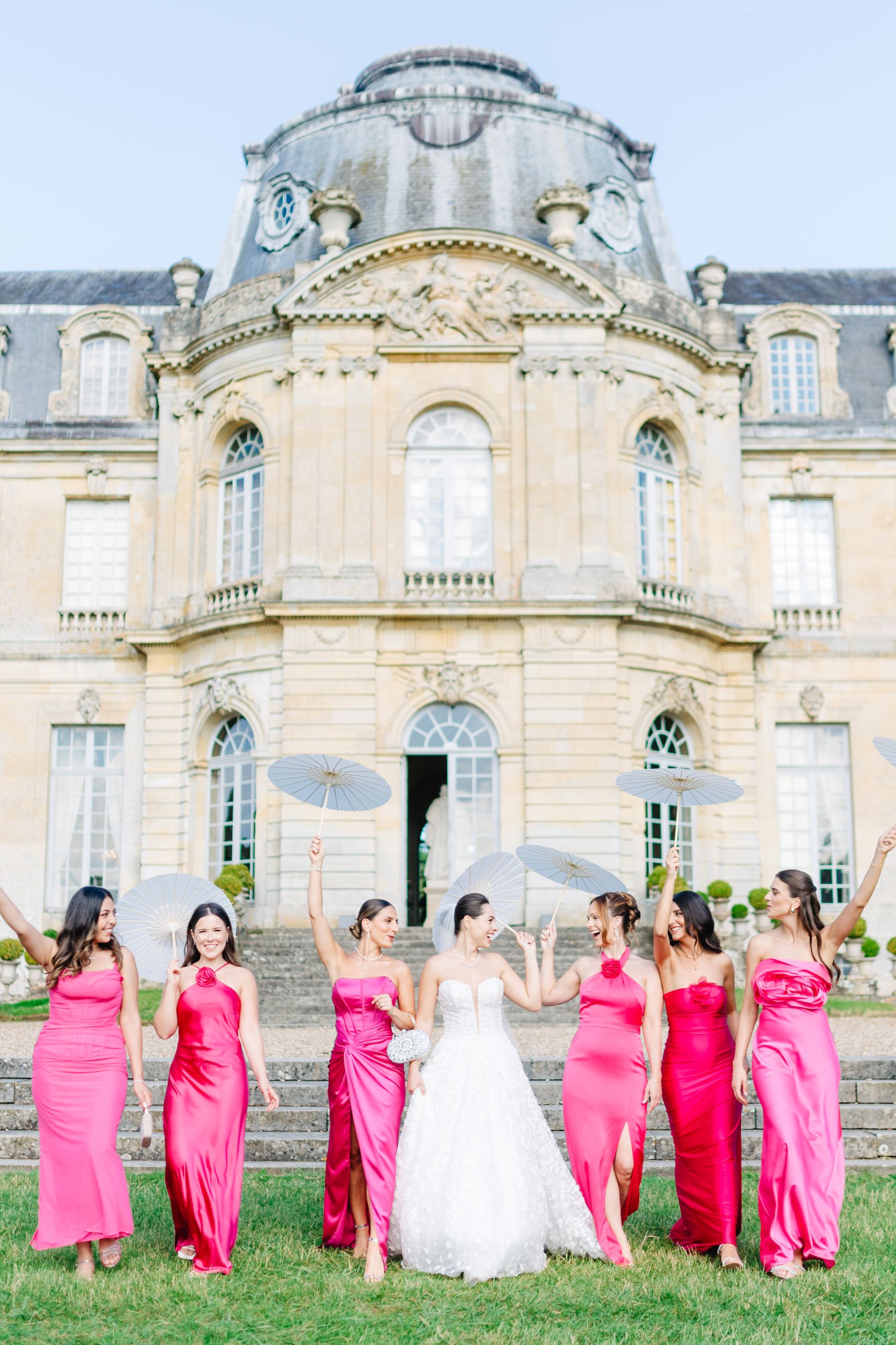 Sandy &amp; David's Love Story: A Magical Summer Wedding at Chateau de Champlatreux photo