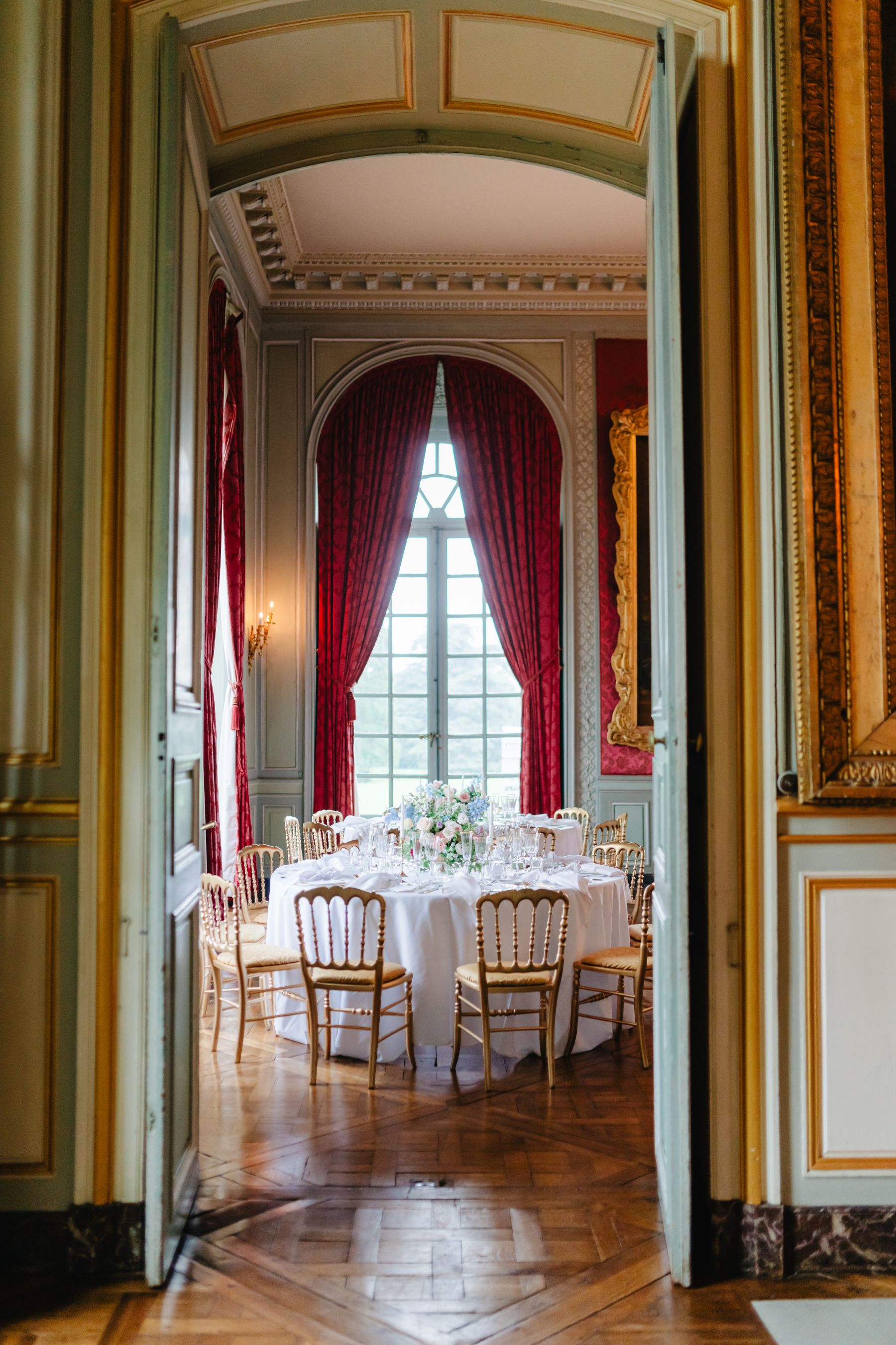 Sandy &amp; David's Love Story: A Magical Summer Wedding at Chateau de Champlatreux photo