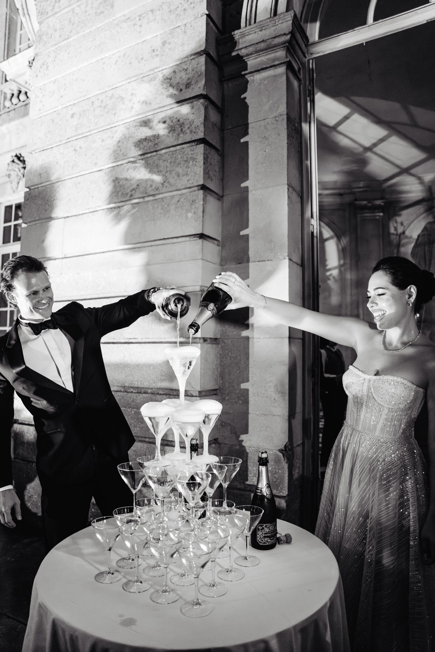 Sandy &amp; David's Love Story: A Magical Summer Wedding at Chateau de Champlatreux photo