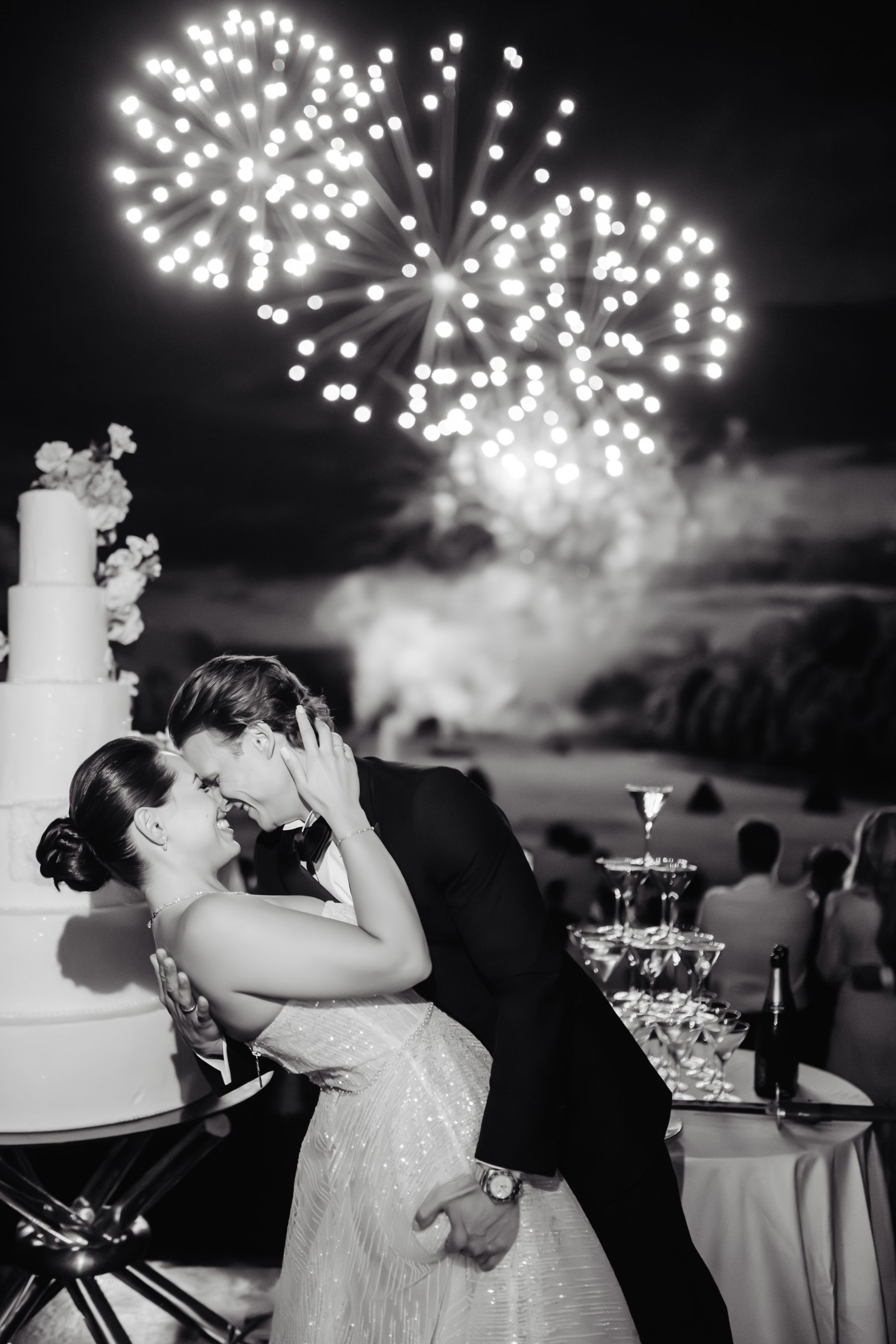 Sandy &amp; David's Love Story: A Magical Summer Wedding at Chateau de Champlatreux photo