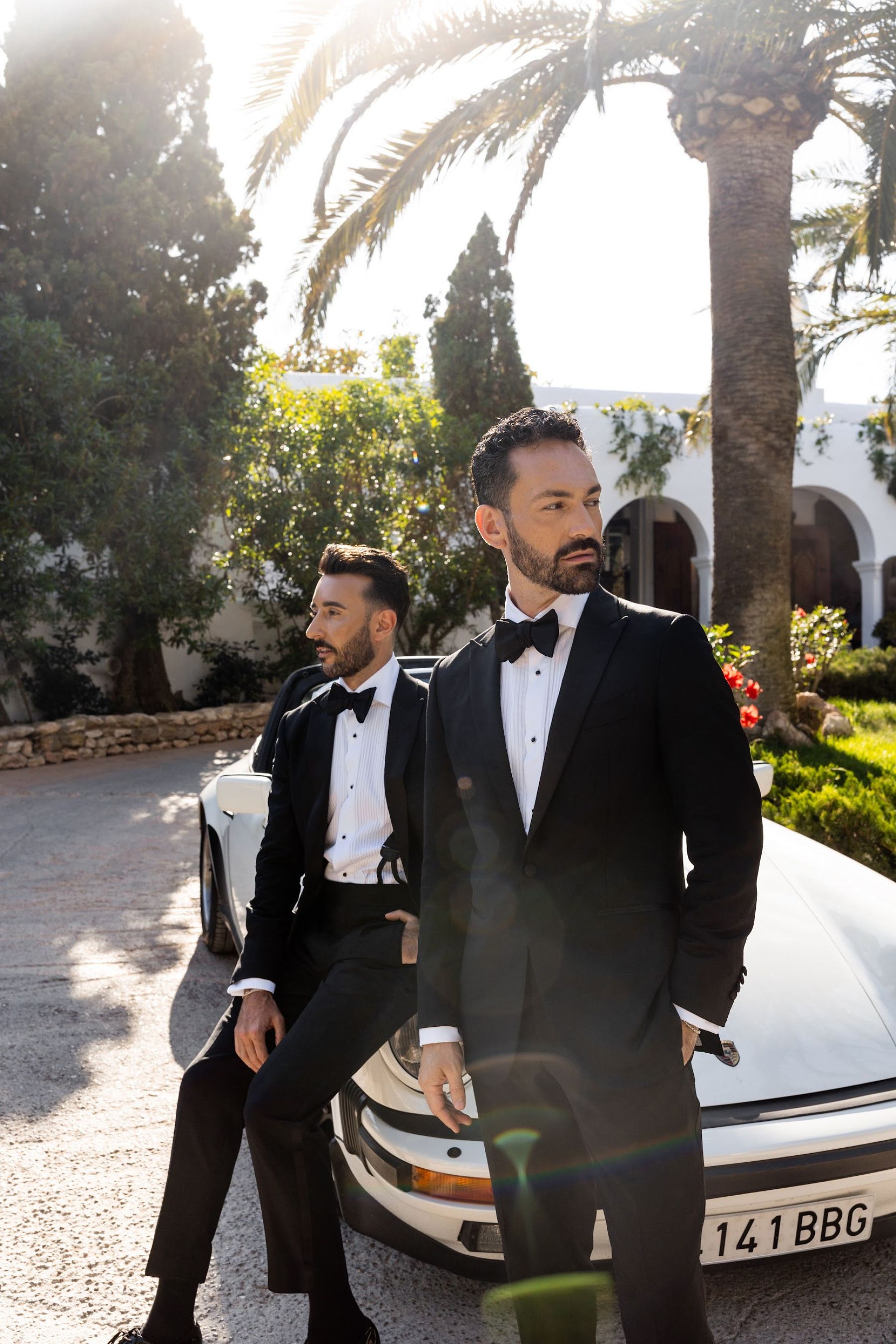 Cliffside Romance: Jaime and Vartan's Intimate Wedding at Hacienda Na Xamena photo