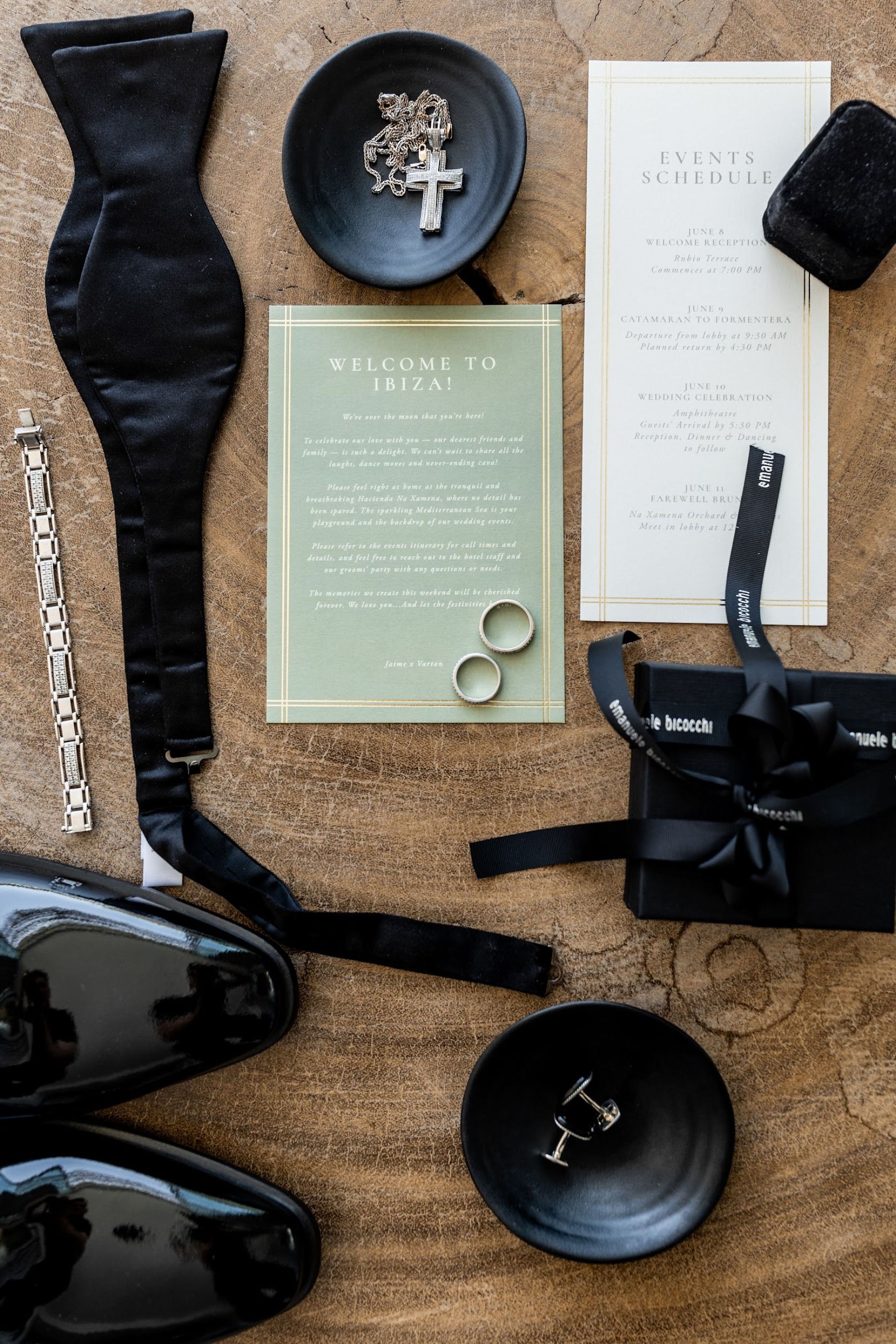 Cliffside Romance: Jaime and Vartan's Intimate Wedding at Hacienda Na Xamena photo