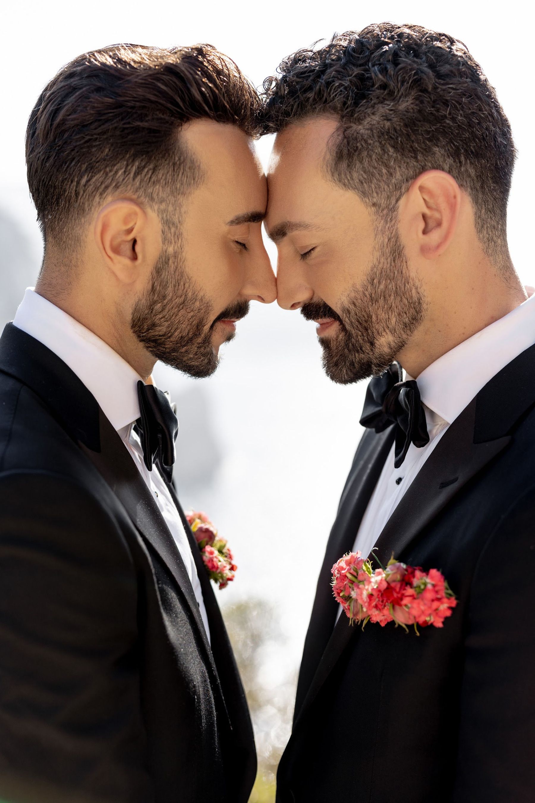 Cliffside Romance: Jaime and Vartan's Intimate Wedding at Hacienda Na Xamena photo