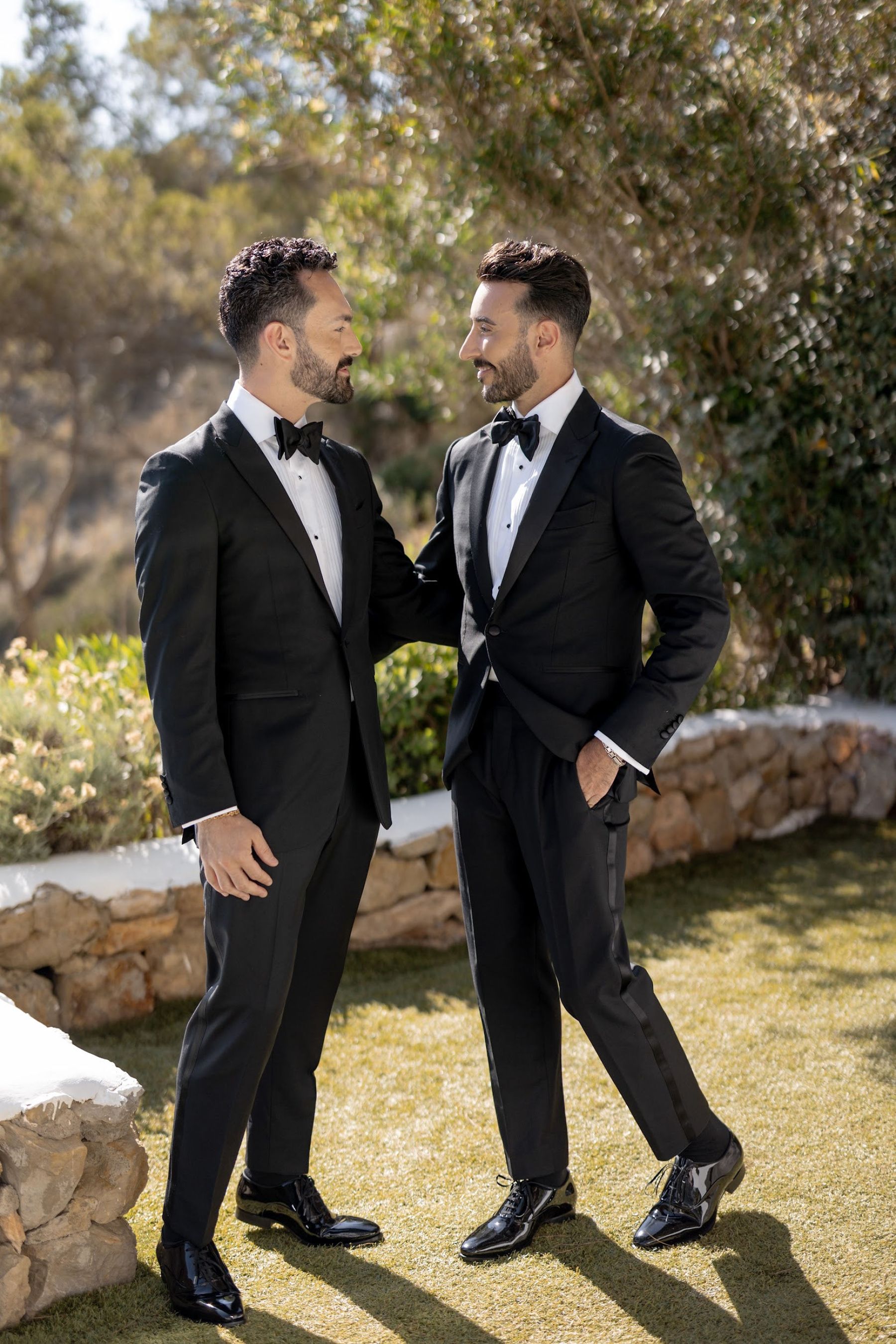 Cliffside Romance: Jaime and Vartan's Intimate Wedding at Hacienda Na Xamena photo