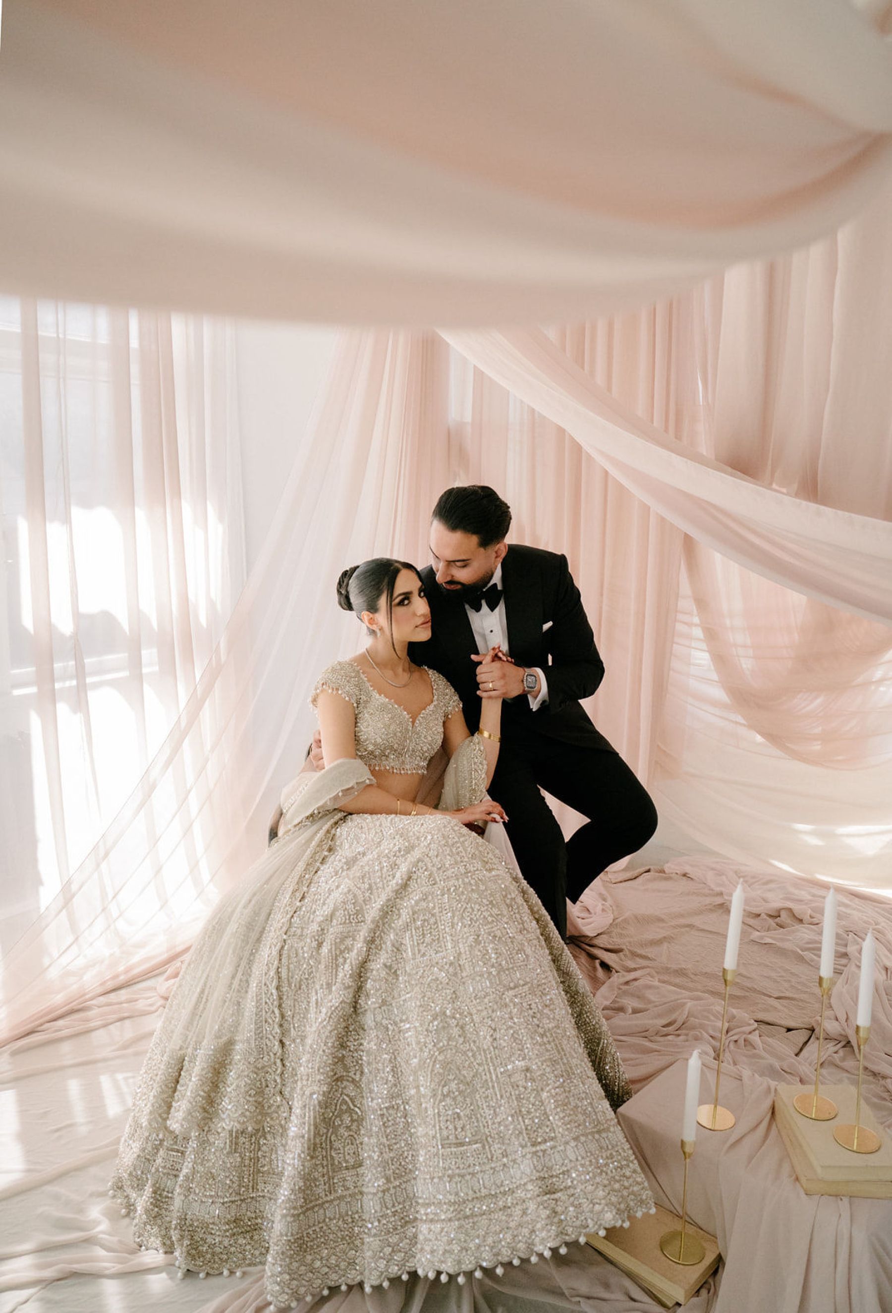 A Tale of Love, Tradition, and Modern Elegance: Jessica &amp; Parm's Wedding at Reflections Banquet &amp; Convention photo