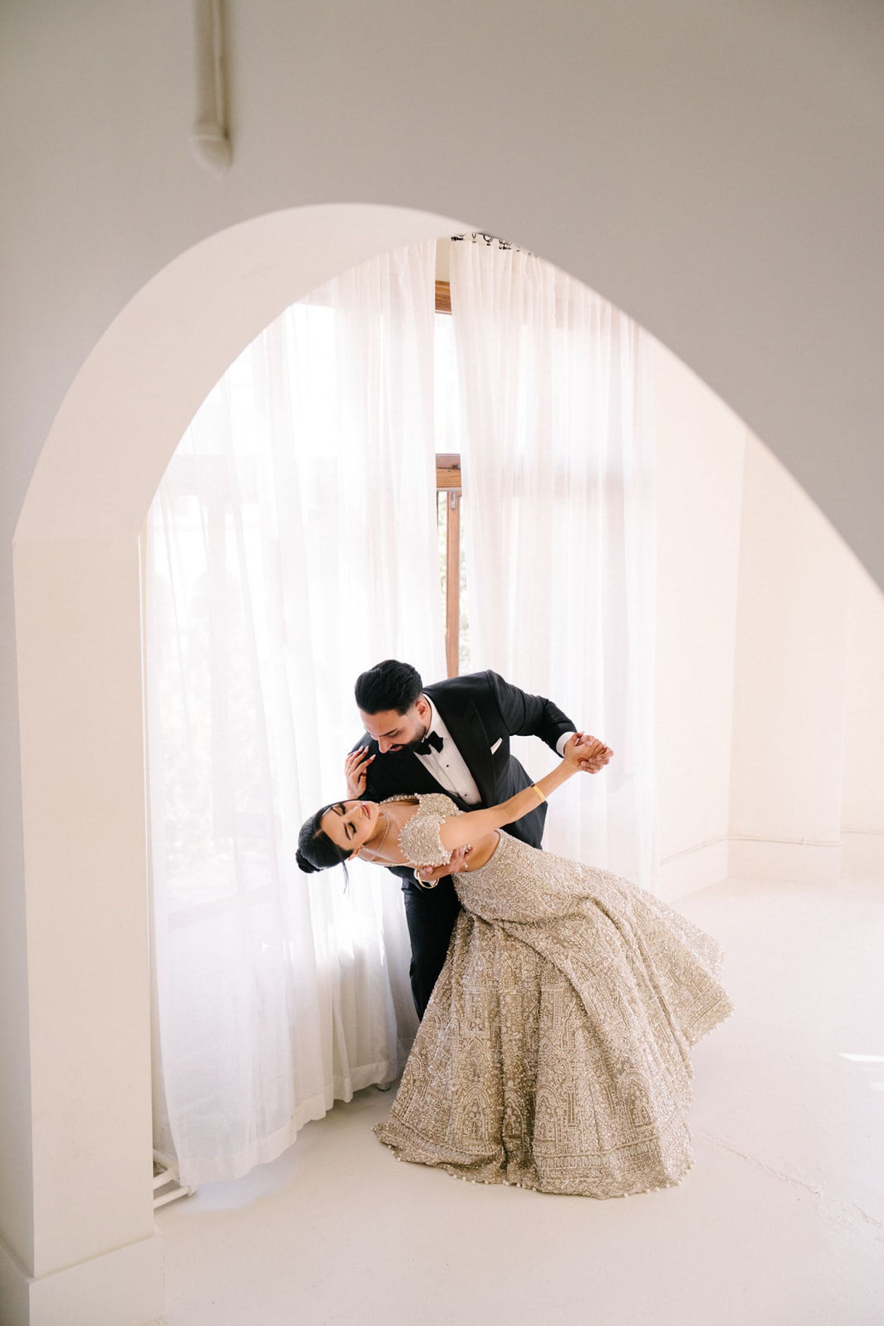 A Tale of Love, Tradition, and Modern Elegance: Jessica &amp; Parm's Wedding at Reflections Banquet &amp; Convention photo