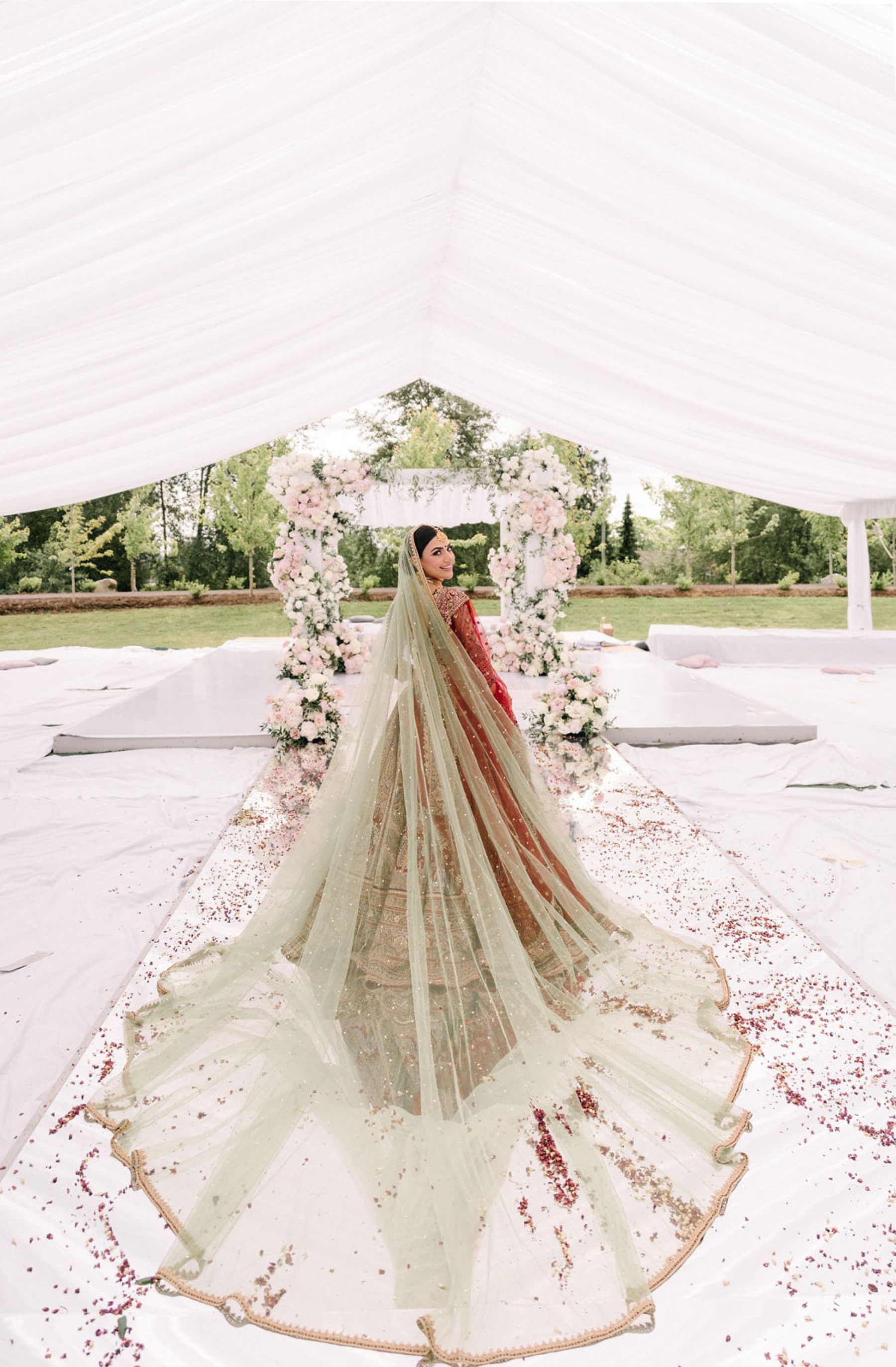 A Tale of Love, Tradition, and Modern Elegance: Jessica &amp; Parm's Wedding at Reflections Banquet &amp; Convention photo