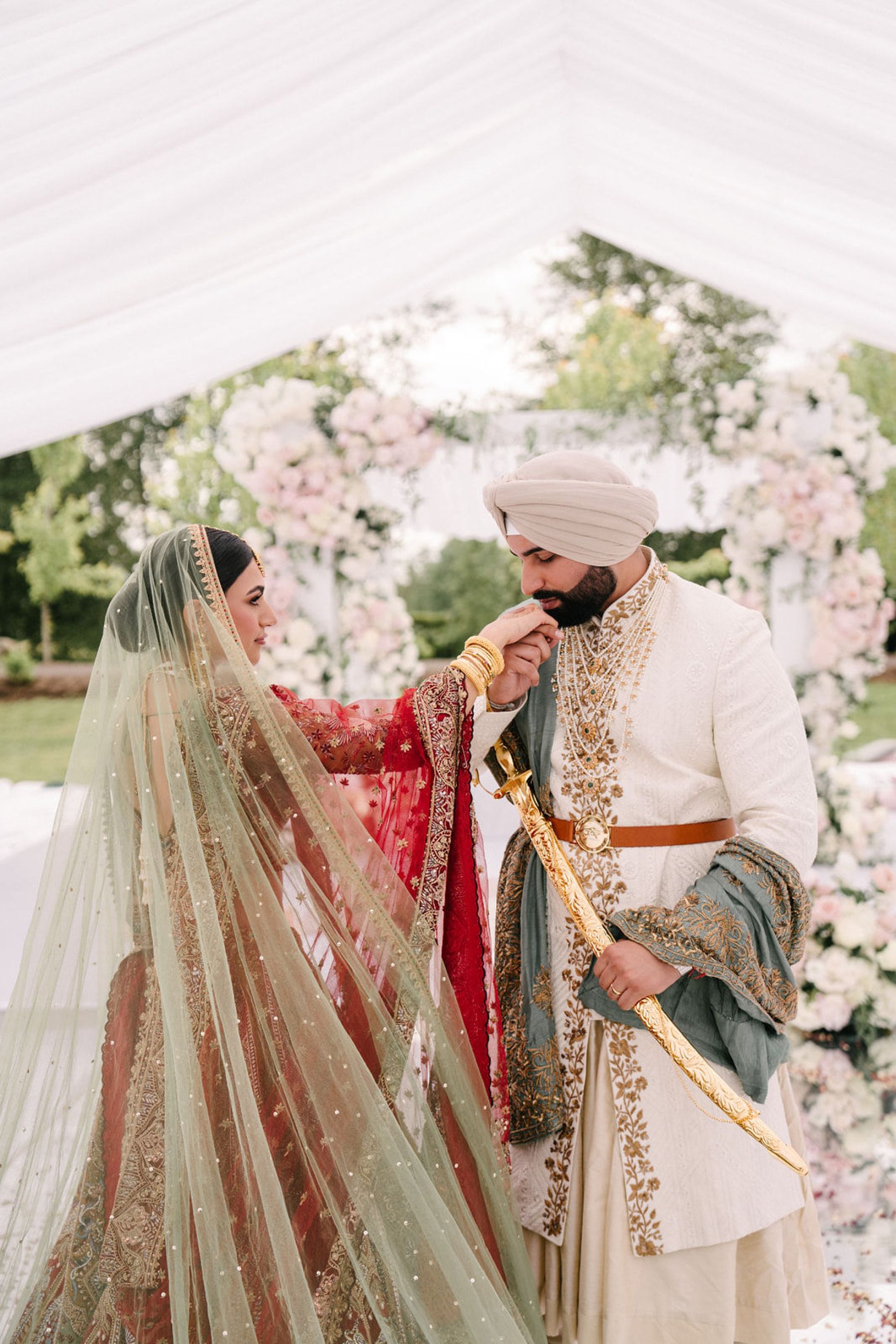 A Tale of Love, Tradition, and Modern Elegance: Jessica &amp; Parm's Wedding at Reflections Banquet &amp; Convention photo