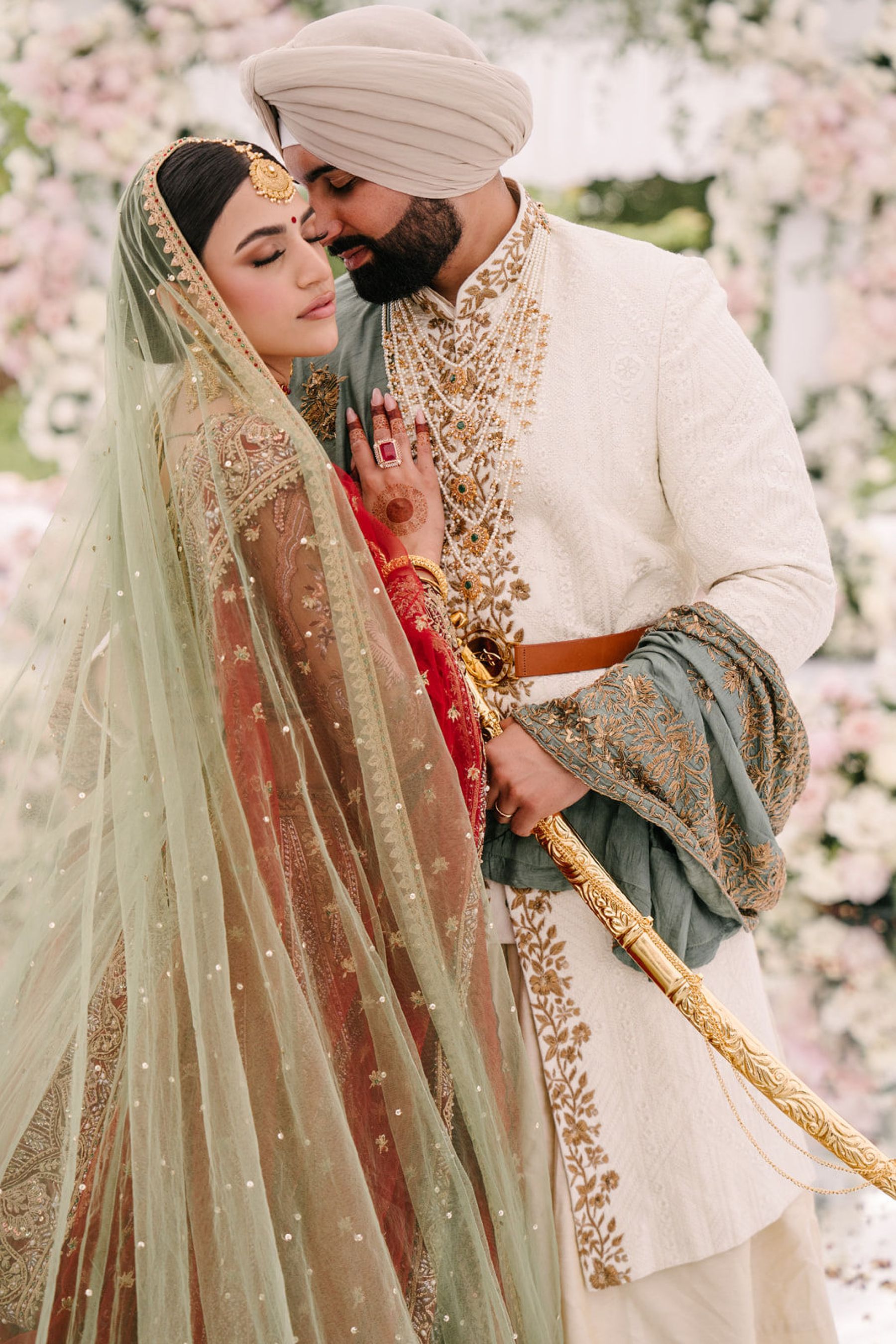 A Tale of Love, Tradition, and Modern Elegance: Jessica &amp; Parm's Wedding at Reflections Banquet &amp; Convention photo