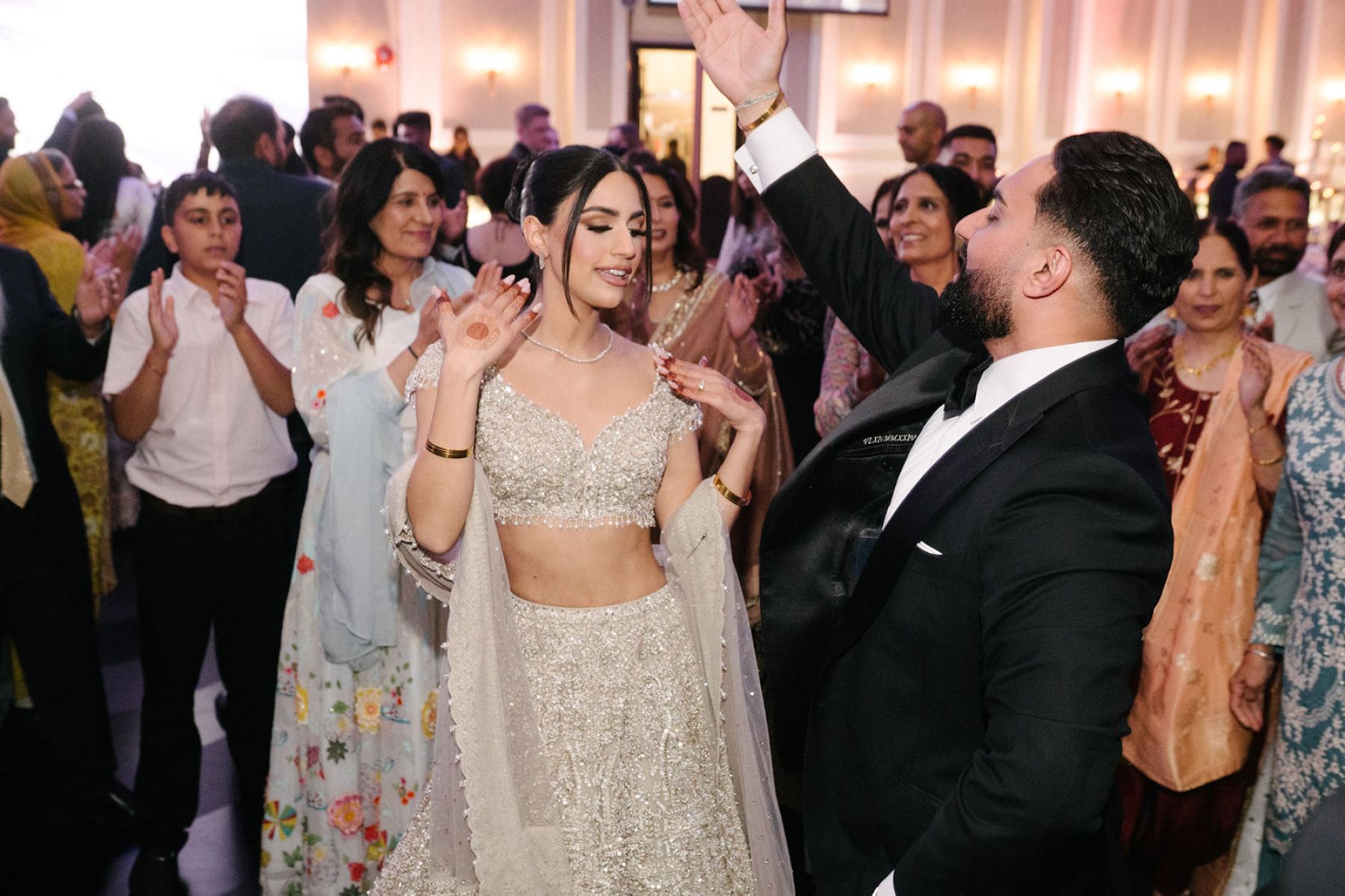 A Tale of Love, Tradition, and Modern Elegance: Jessica &amp; Parm's Wedding at Reflections Banquet &amp; Convention photo