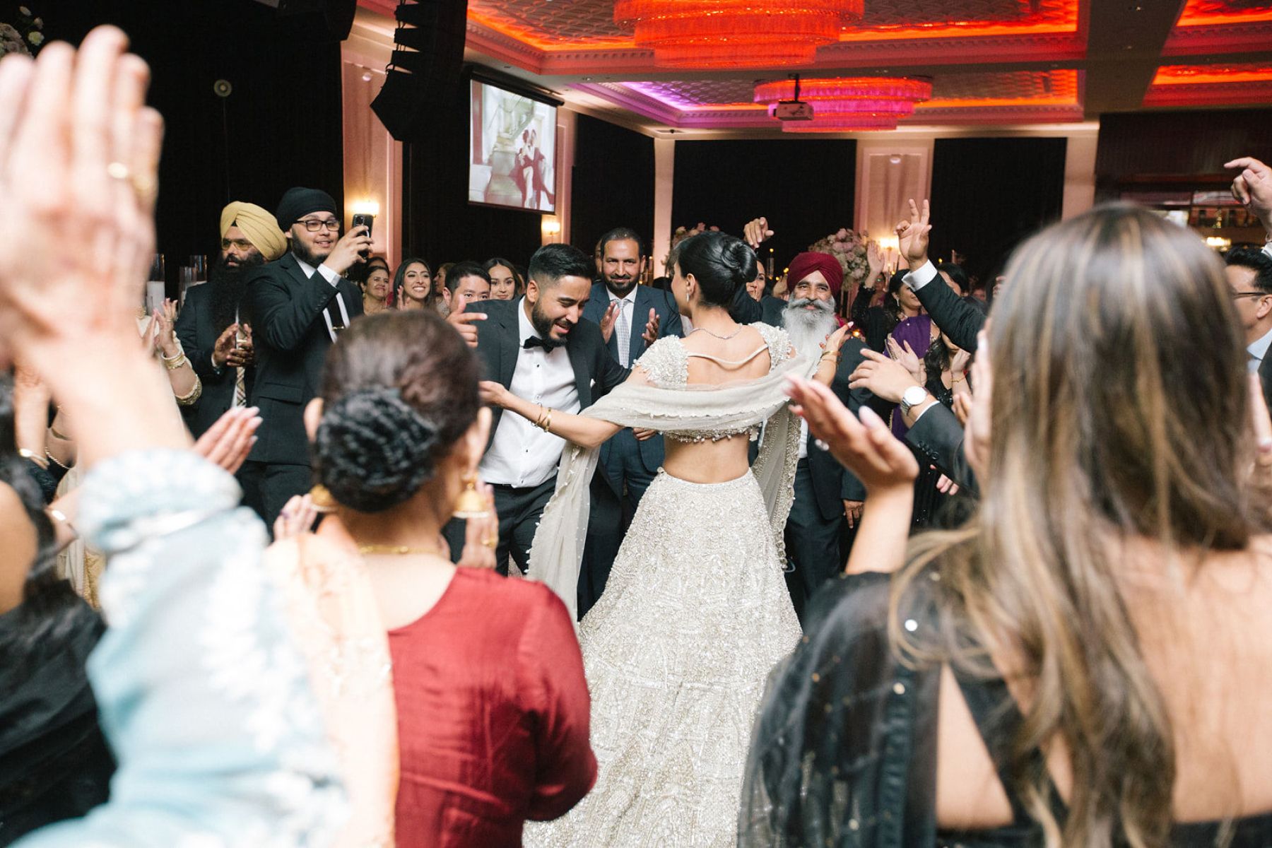 A Tale of Love, Tradition, and Modern Elegance: Jessica &amp; Parm's Wedding at Reflections Banquet &amp; Convention photo