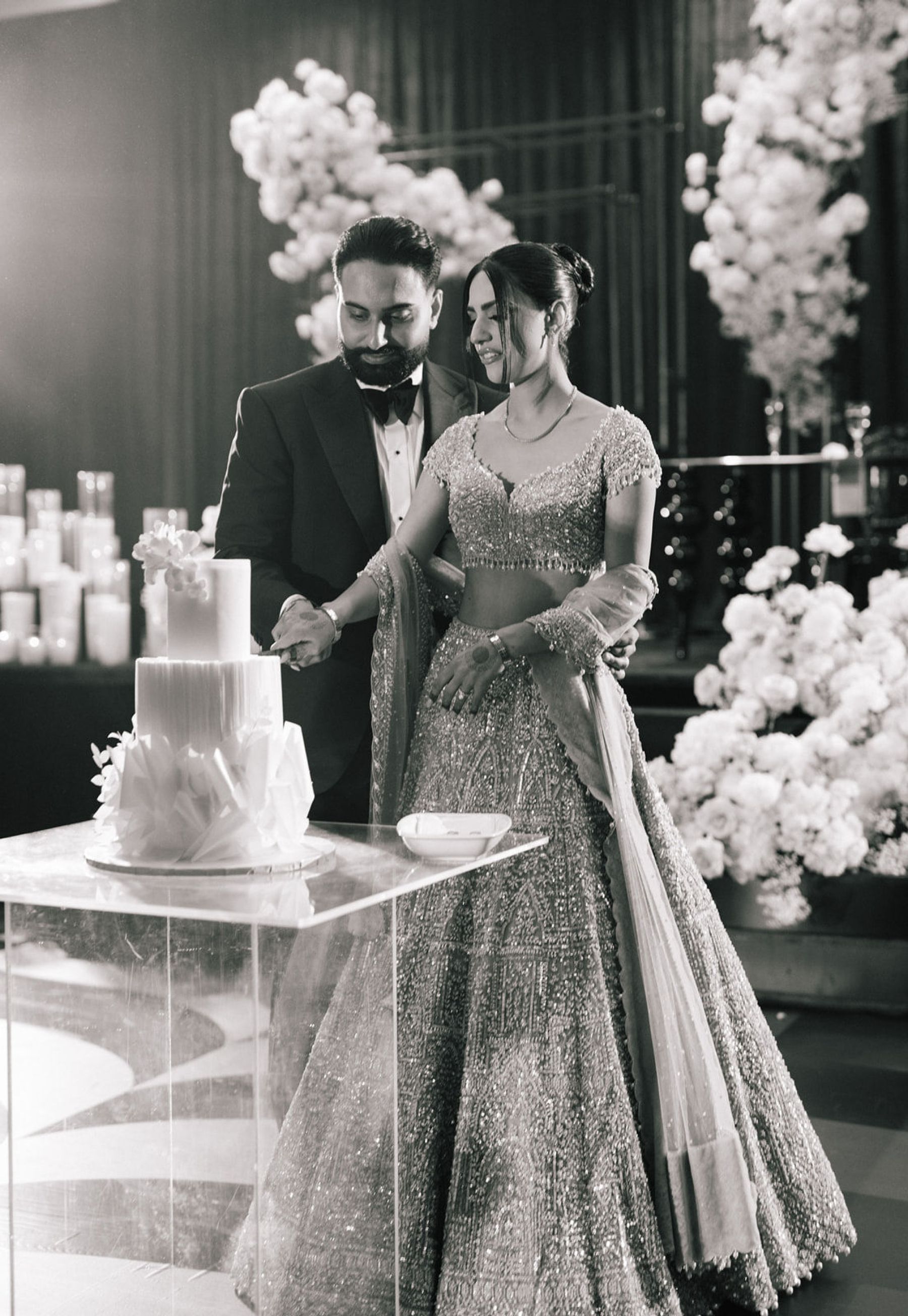 A Tale of Love, Tradition, and Modern Elegance: Jessica &amp; Parm's Wedding at Reflections Banquet &amp; Convention photo