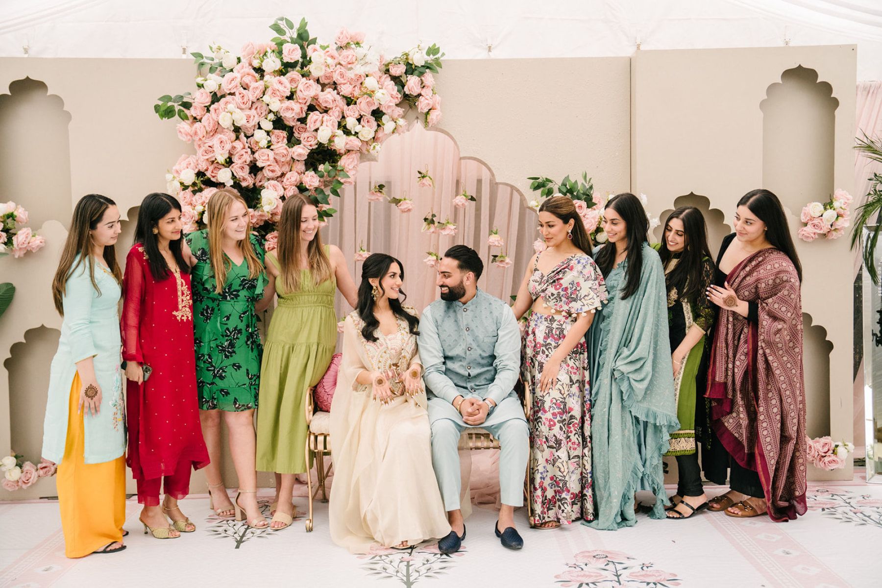 A Tale of Love, Tradition, and Modern Elegance: Jessica &amp; Parm's Wedding at Reflections Banquet &amp; Convention photo