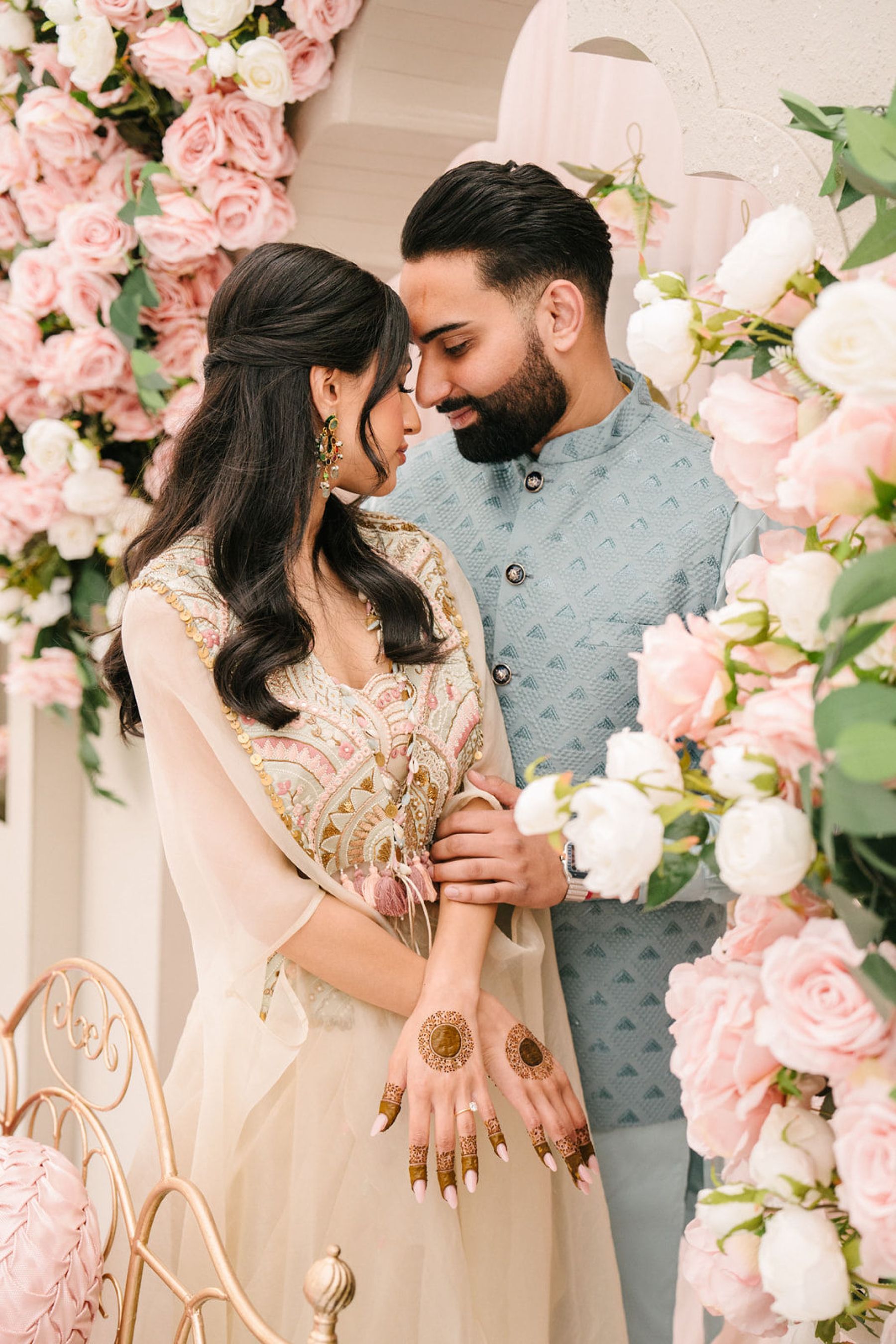 A Tale of Love, Tradition, and Modern Elegance: Jessica &amp; Parm's Wedding at Reflections Banquet &amp; Convention photo