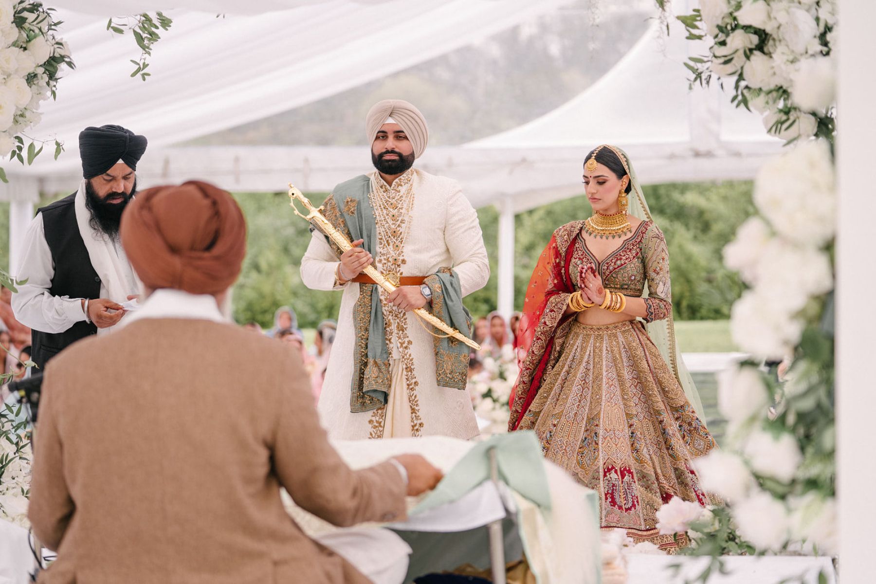 A Tale of Love, Tradition, and Modern Elegance: Jessica &amp; Parm's Wedding at Reflections Banquet &amp; Convention photo
