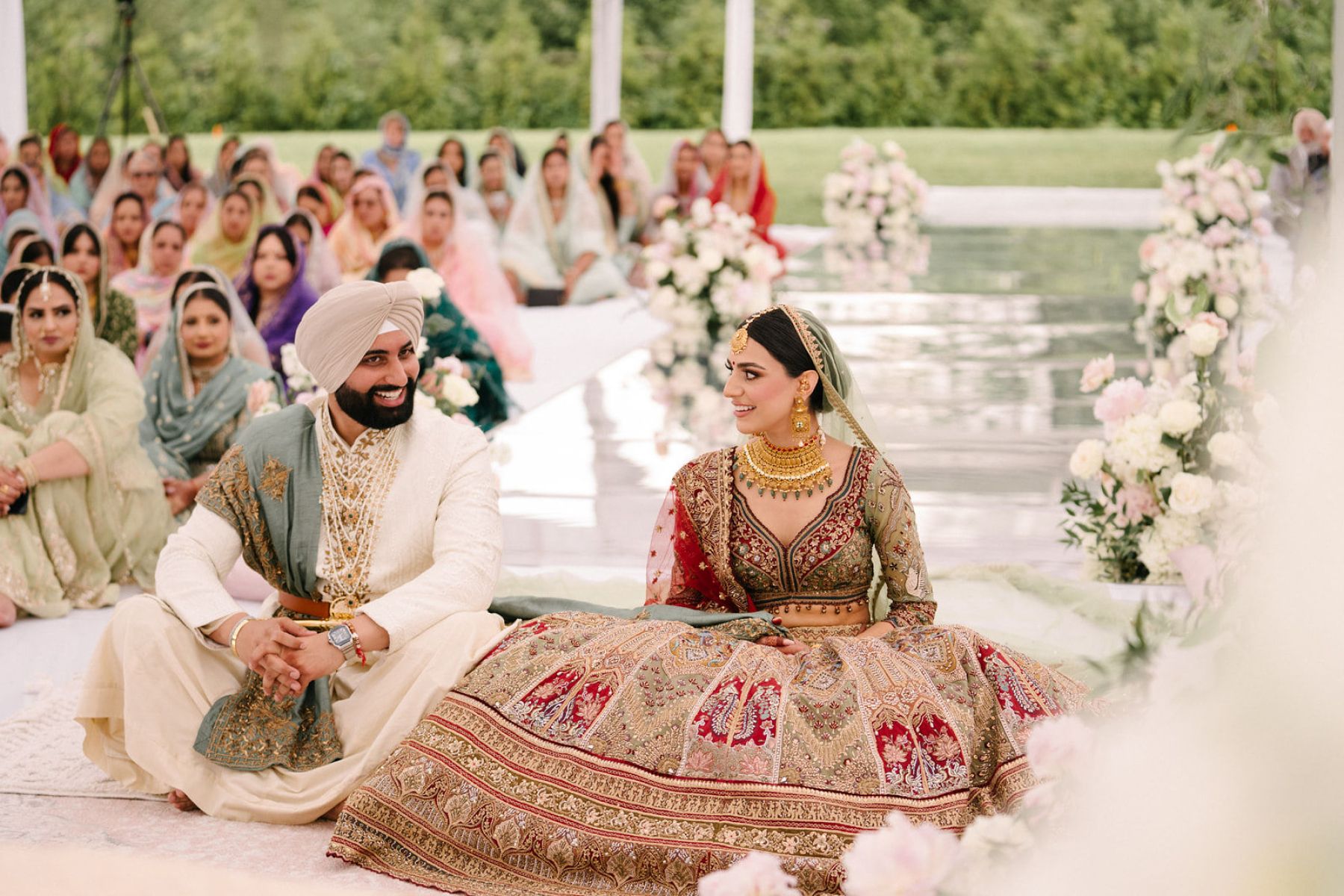 A Tale of Love, Tradition, and Modern Elegance: Jessica &amp; Parm's Wedding at Reflections Banquet &amp; Convention photo