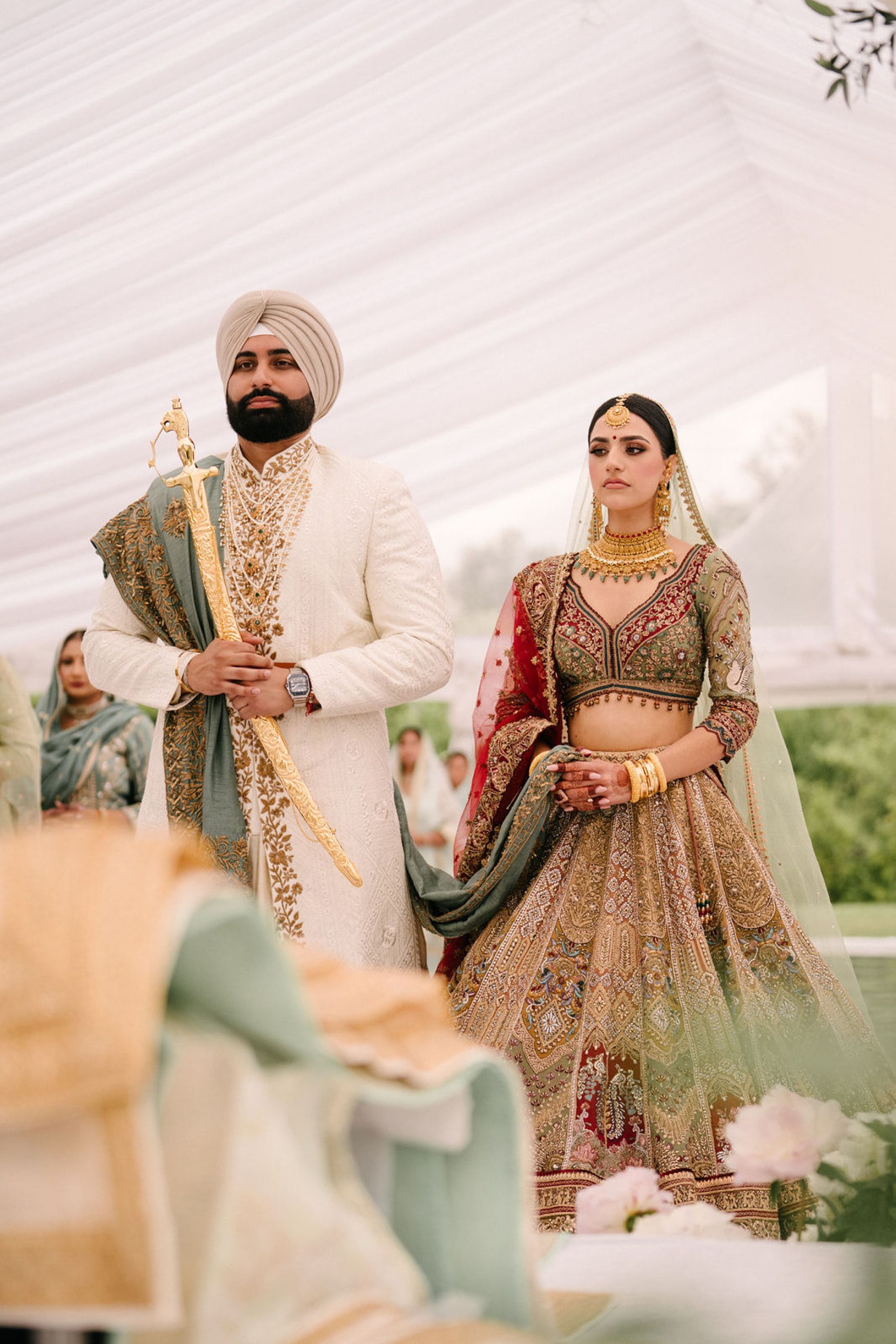 A Tale of Love, Tradition, and Modern Elegance: Jessica &amp; Parm's Wedding at Reflections Banquet &amp; Convention photo