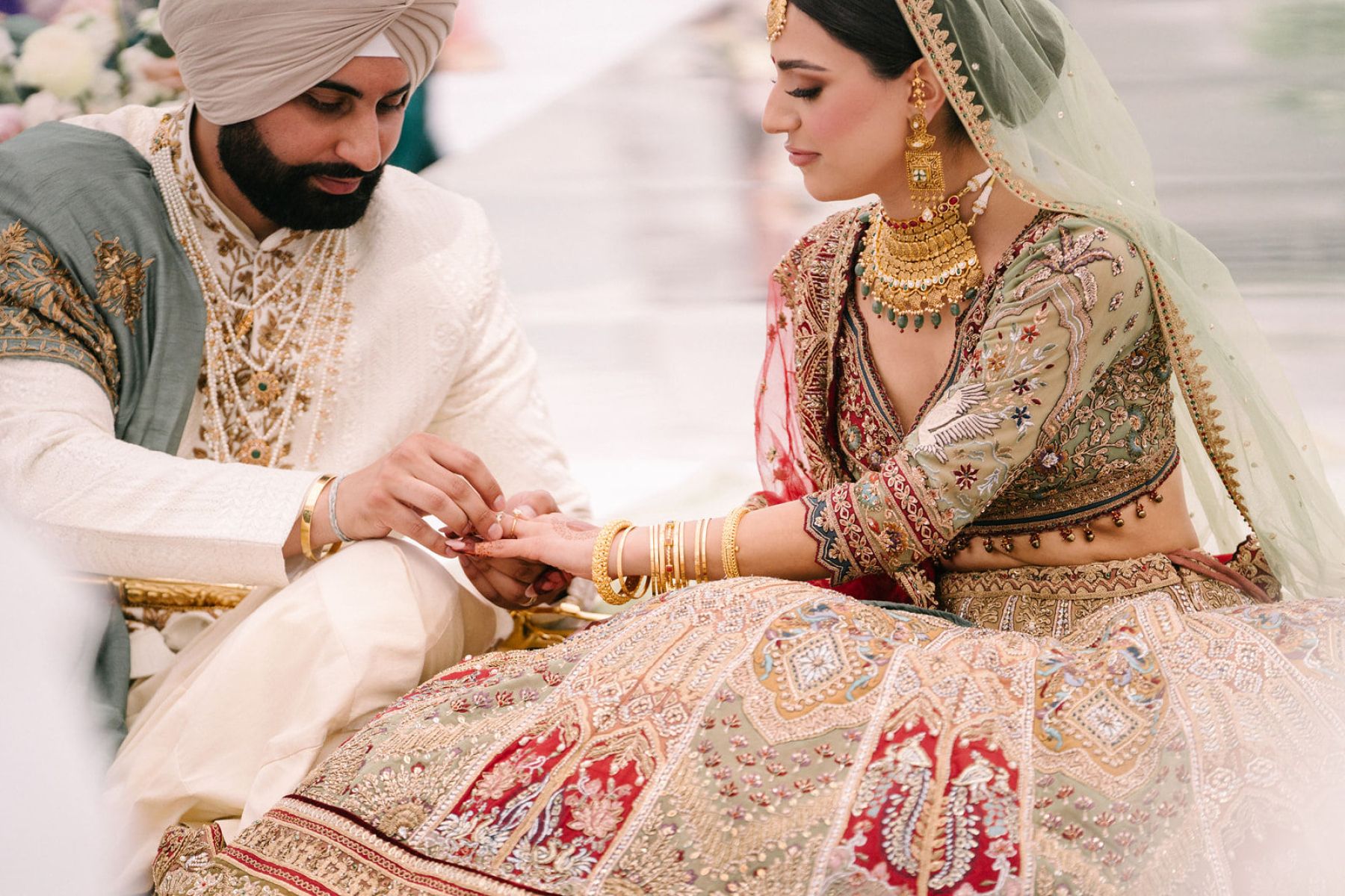 A Tale of Love, Tradition, and Modern Elegance: Jessica &amp; Parm's Wedding at Reflections Banquet &amp; Convention photo