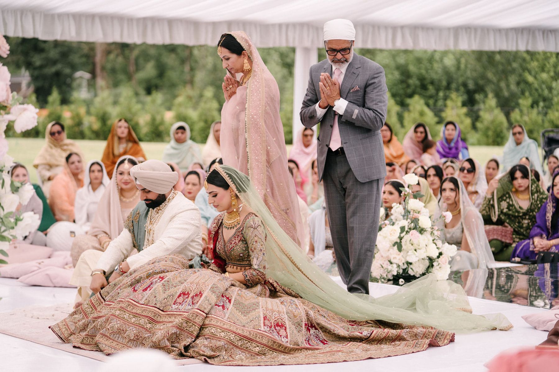 A Tale of Love, Tradition, and Modern Elegance: Jessica &amp; Parm's Wedding at Reflections Banquet &amp; Convention photo