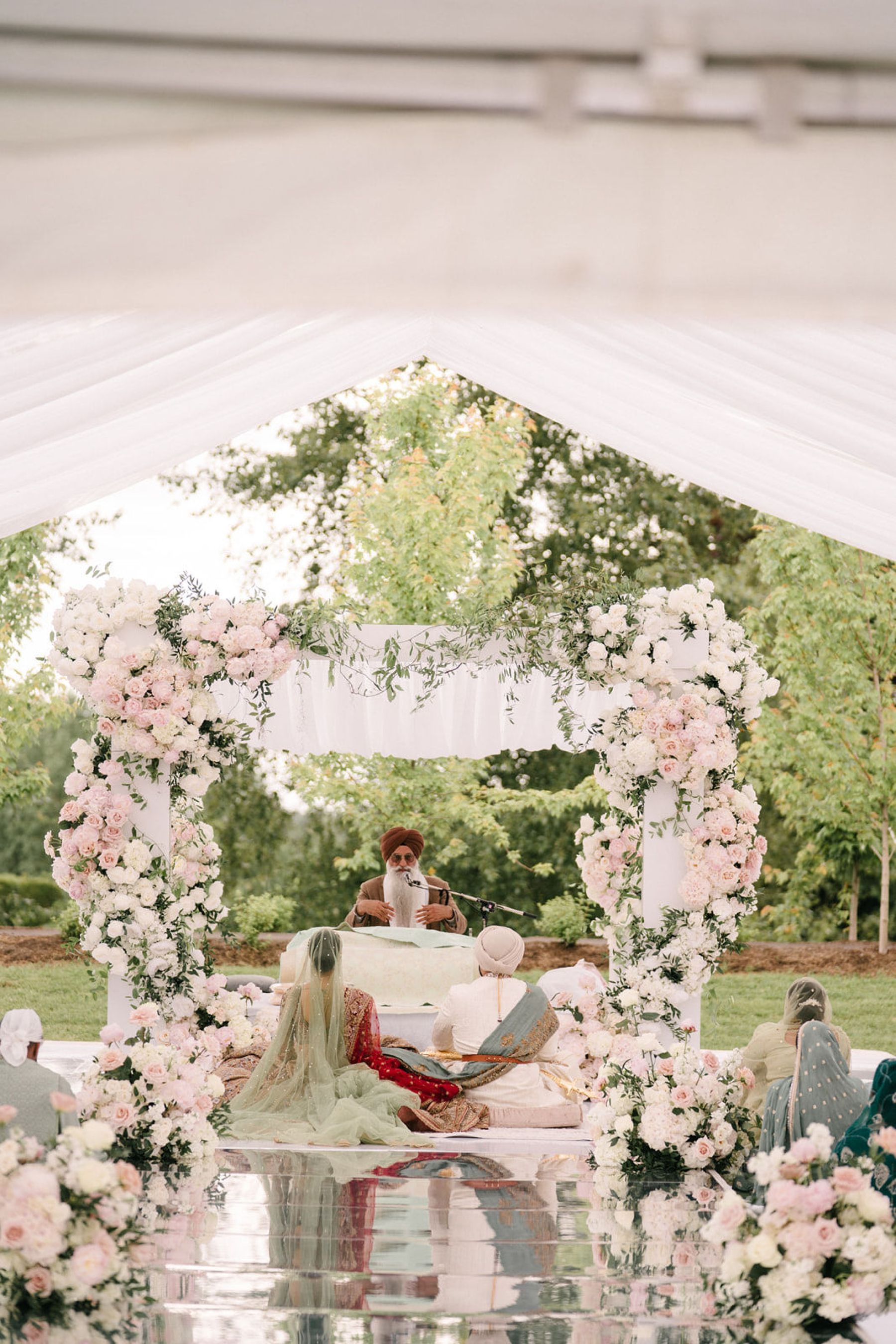 A Tale of Love, Tradition, and Modern Elegance: Jessica &amp; Parm's Wedding at Reflections Banquet &amp; Convention photo