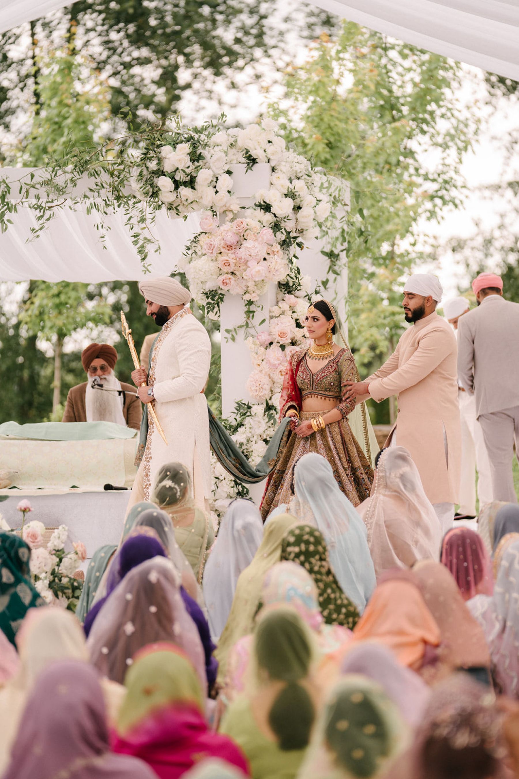 A Tale of Love, Tradition, and Modern Elegance: Jessica &amp; Parm's Wedding at Reflections Banquet &amp; Convention photo
