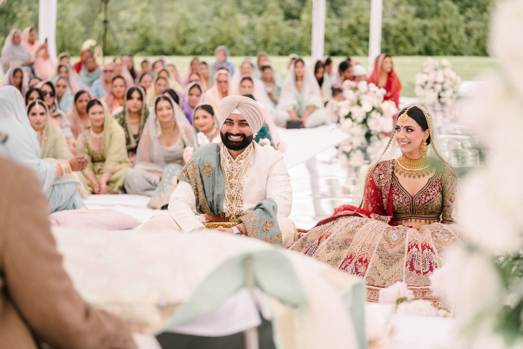 A Tale of Love, Tradition, and Modern Elegance: Jessica &amp; Parm's Wedding at Reflections Banquet &amp; Convention photo