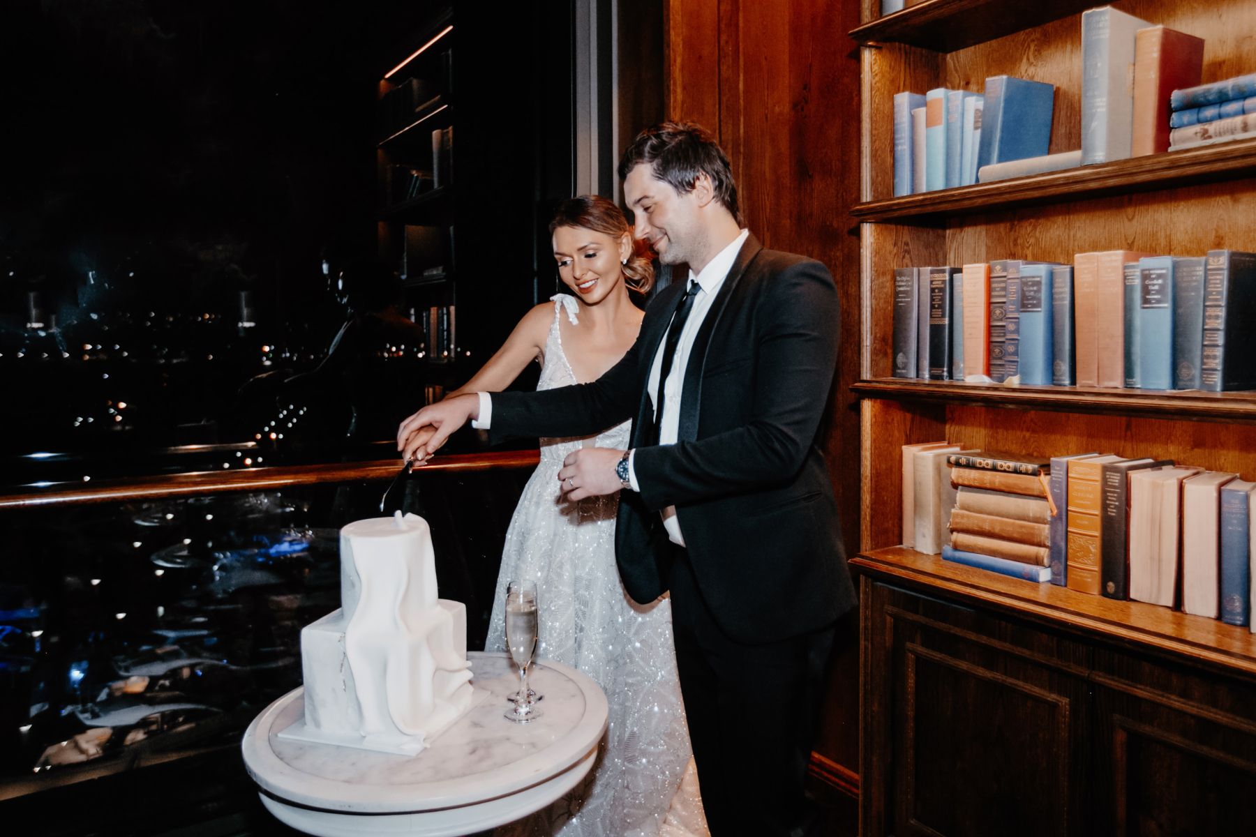 An Intimate Waterfront Celebration: Lina &amp; Ryan's Wedding at Zest Waterfront Venues photo