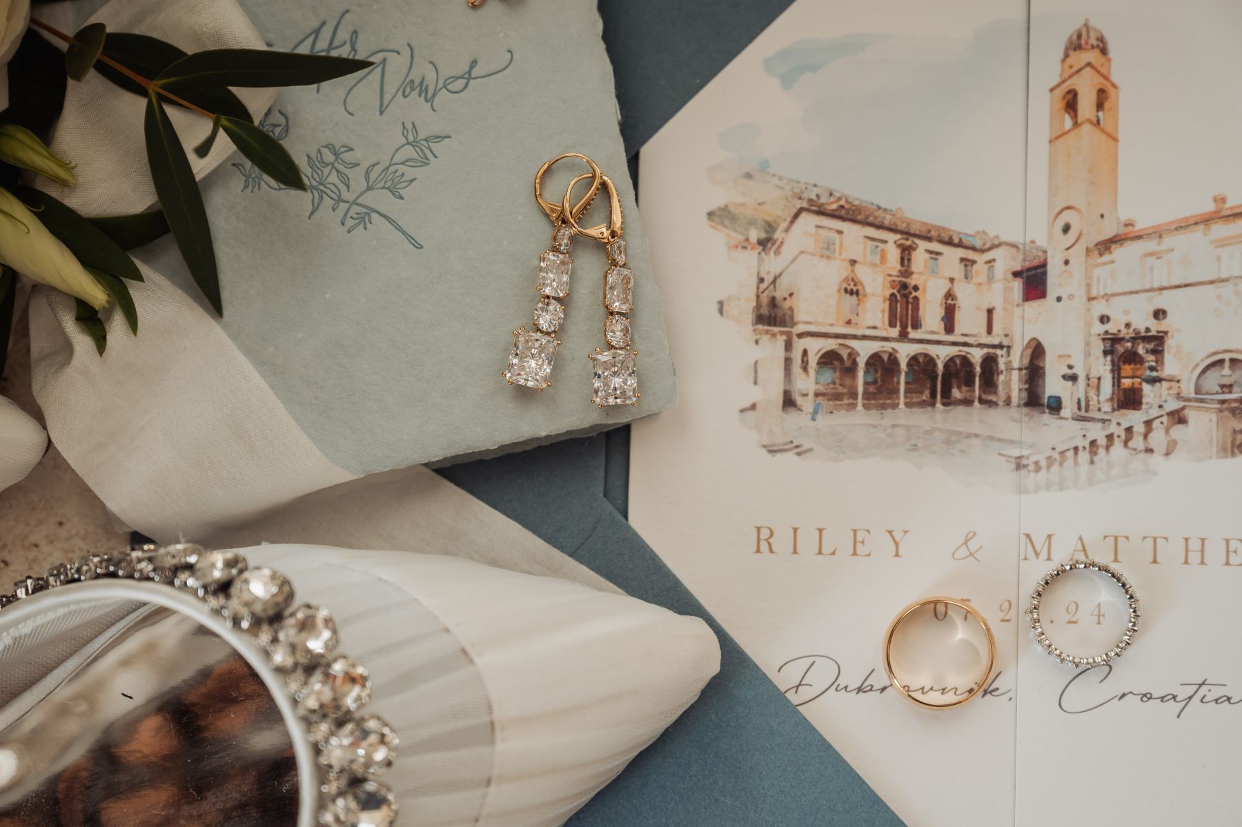 A Sun-Kissed Love Story in Dubrovnik: Riley &amp; Matt's Destination Wedding at Vala Beach photo