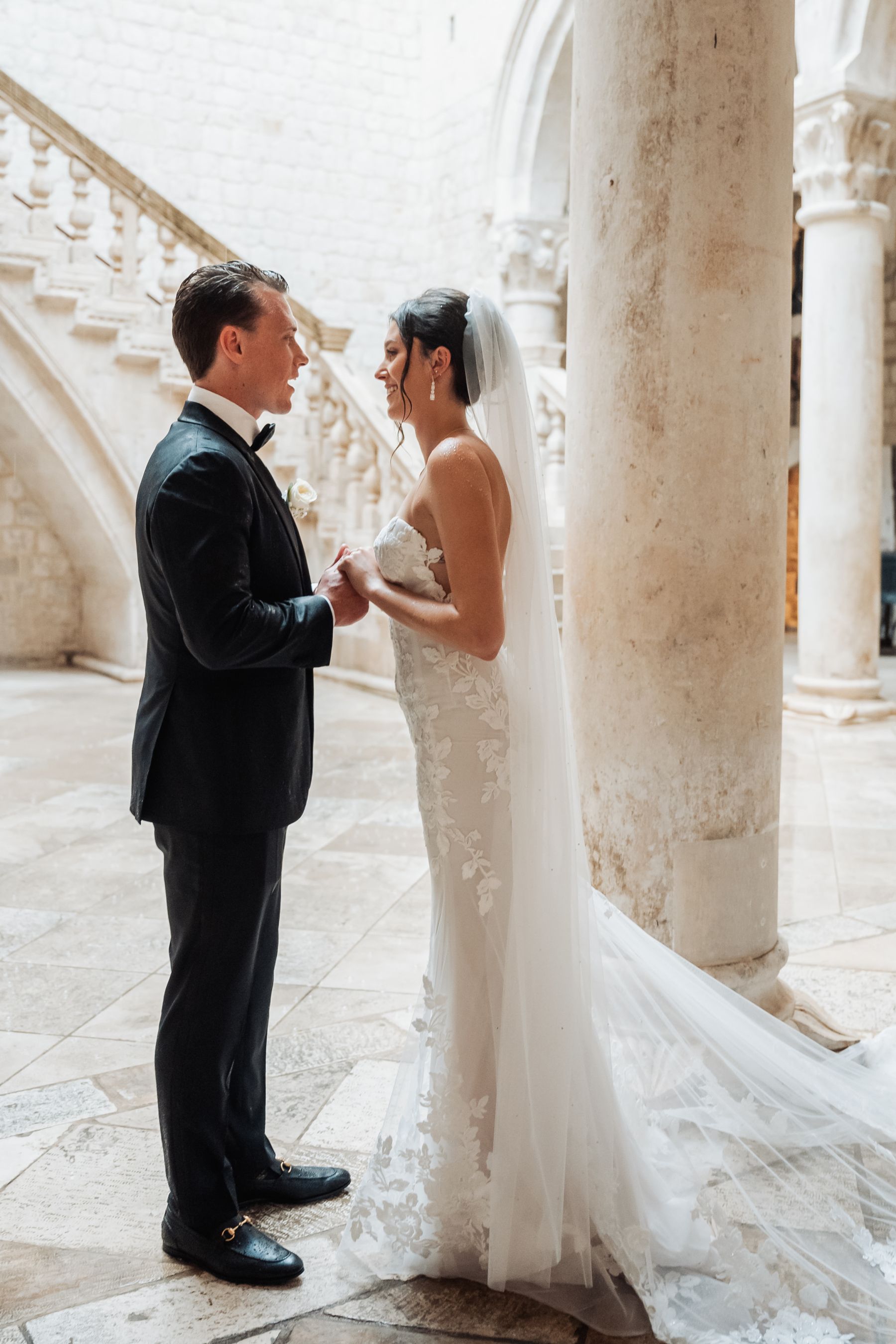 A Sun-Kissed Love Story in Dubrovnik: Riley &amp; Matt's Destination Wedding at Vala Beach photo