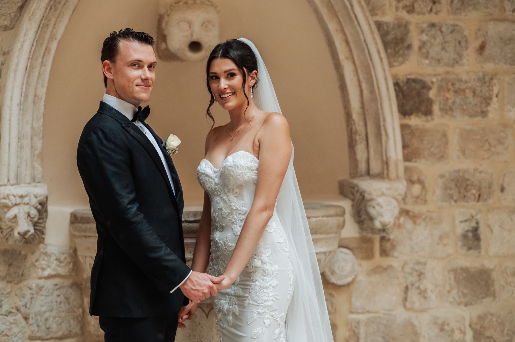 A Sun-Kissed Love Story in Dubrovnik: Riley &amp; Matt's Destination Wedding at Vala Beach photo