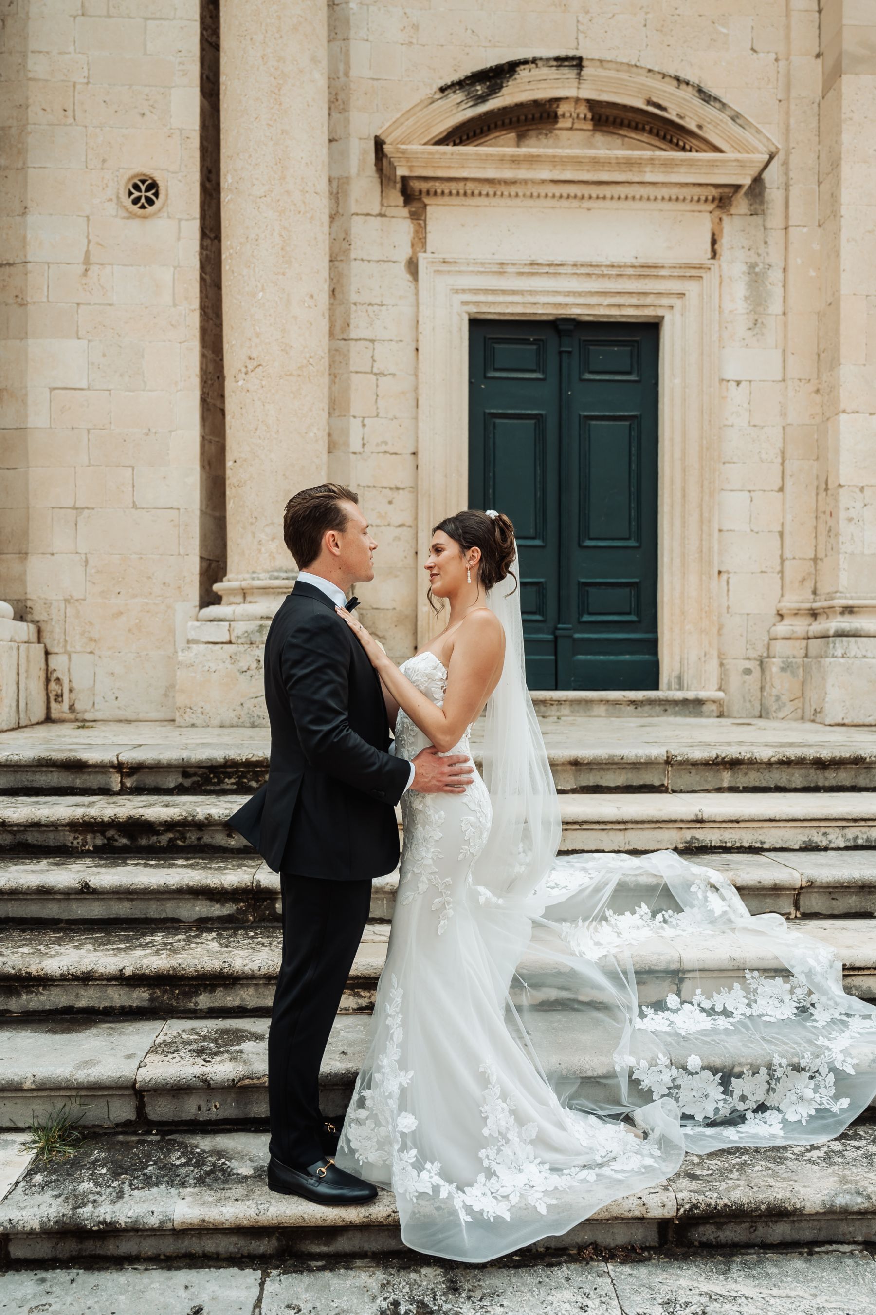A Sun-Kissed Love Story in Dubrovnik: Riley &amp; Matt's Destination Wedding at Vala Beach photo