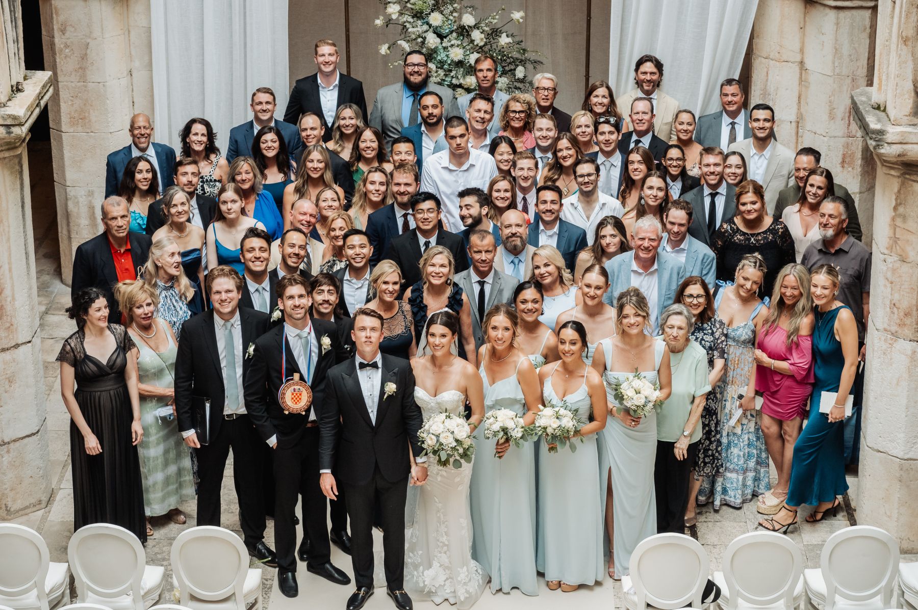 A Sun-Kissed Love Story in Dubrovnik: Riley &amp; Matt's Destination Wedding at Vala Beach photo