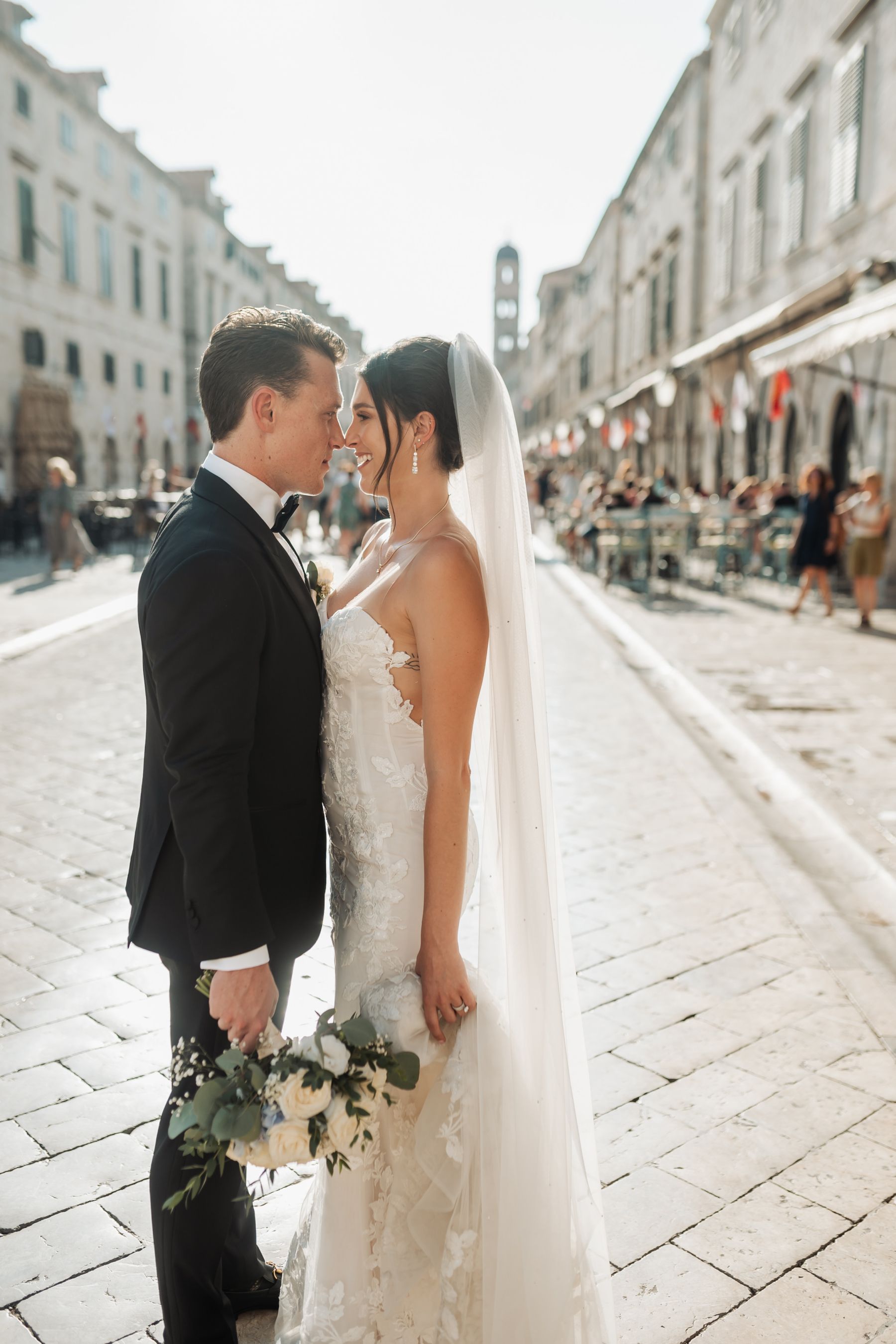 A Sun-Kissed Love Story in Dubrovnik: Riley &amp; Matt's Destination Wedding at Vala Beach photo
