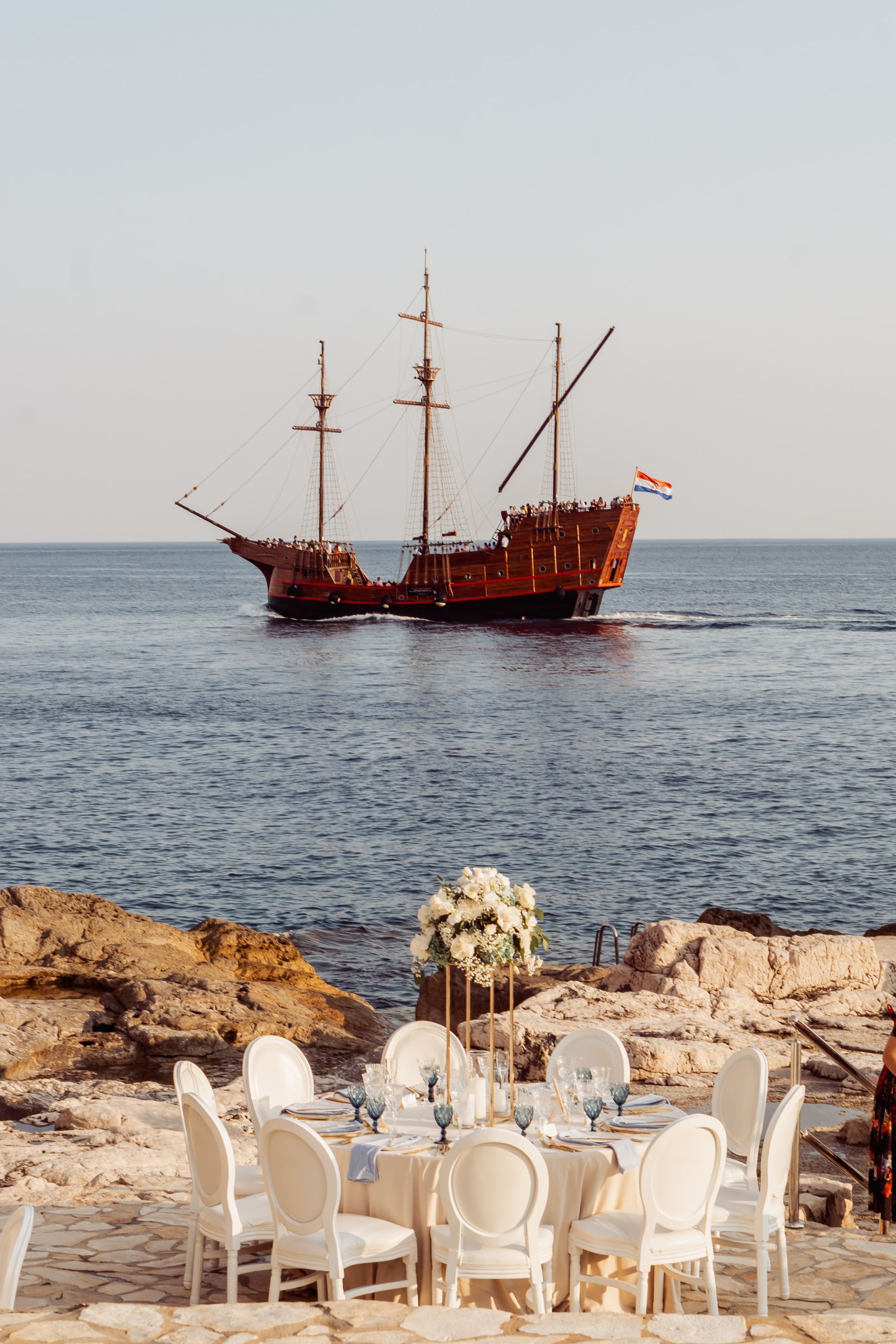 A Sun-Kissed Love Story in Dubrovnik: Riley &amp; Matt's Destination Wedding at Vala Beach photo