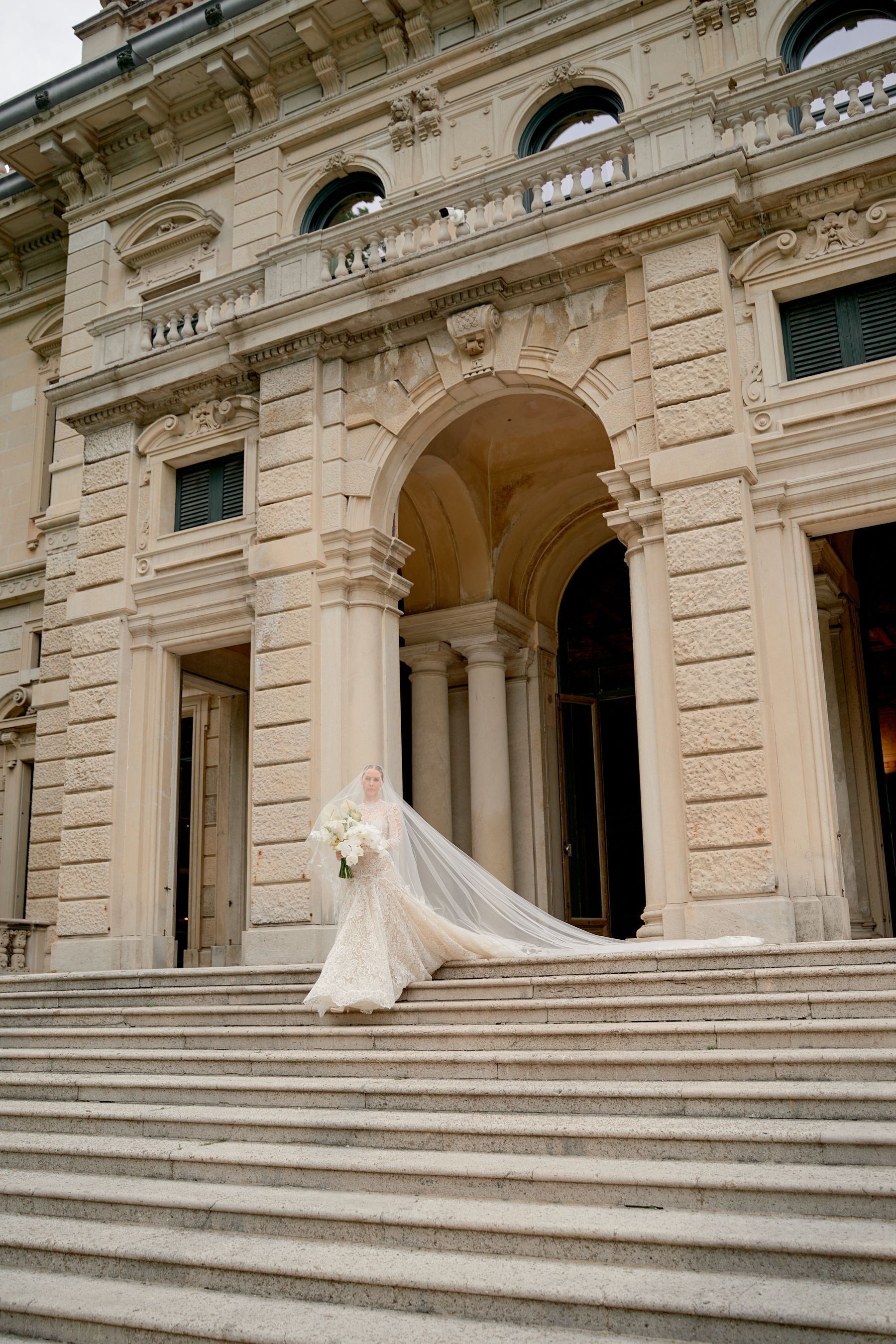 Where Love Met Timeless Elegance: Rebecca &amp; Adriano’s Wedding at Villa Erba photo