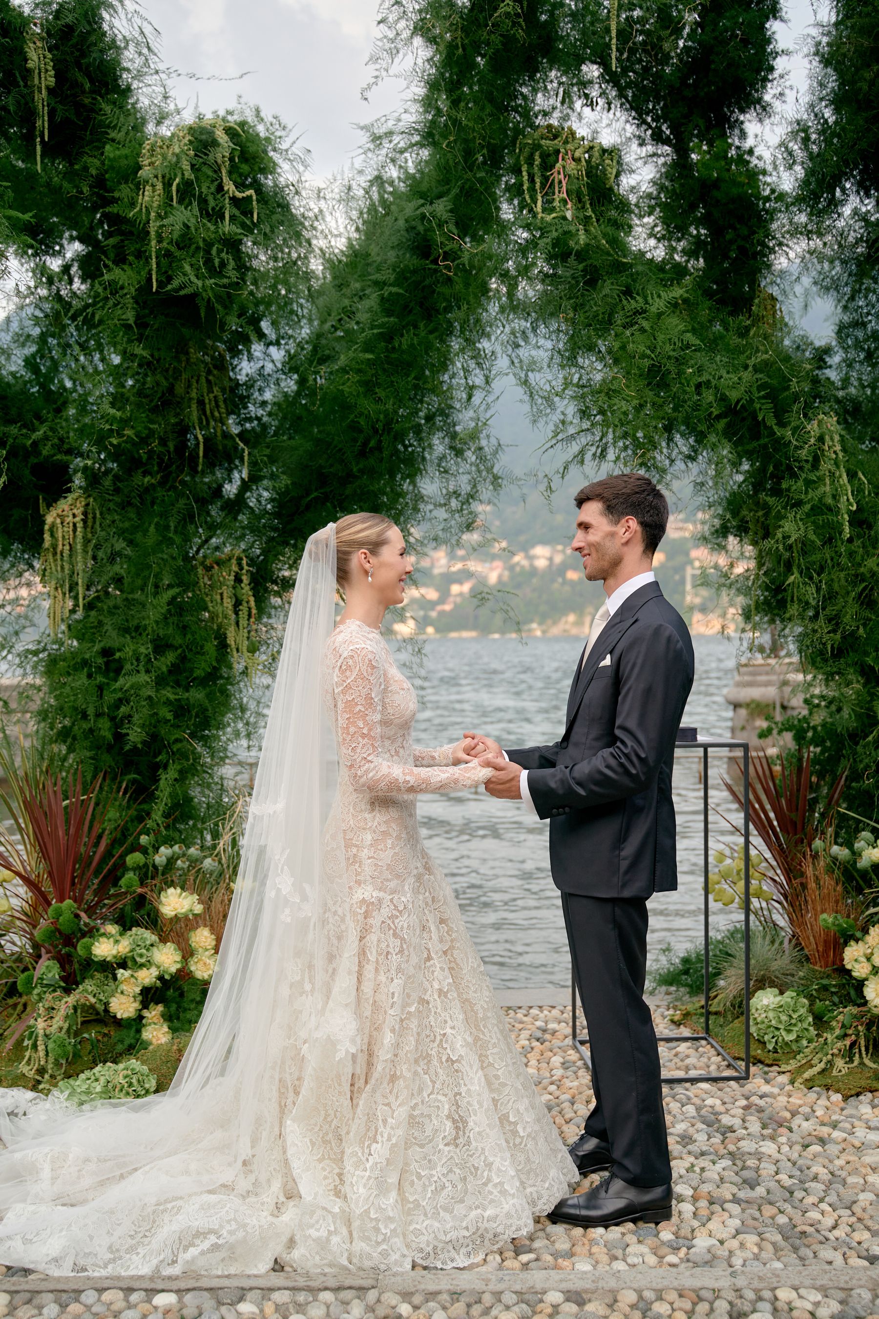 Where Love Met Timeless Elegance: Rebecca &amp; Adriano’s Wedding at Villa Erba photo