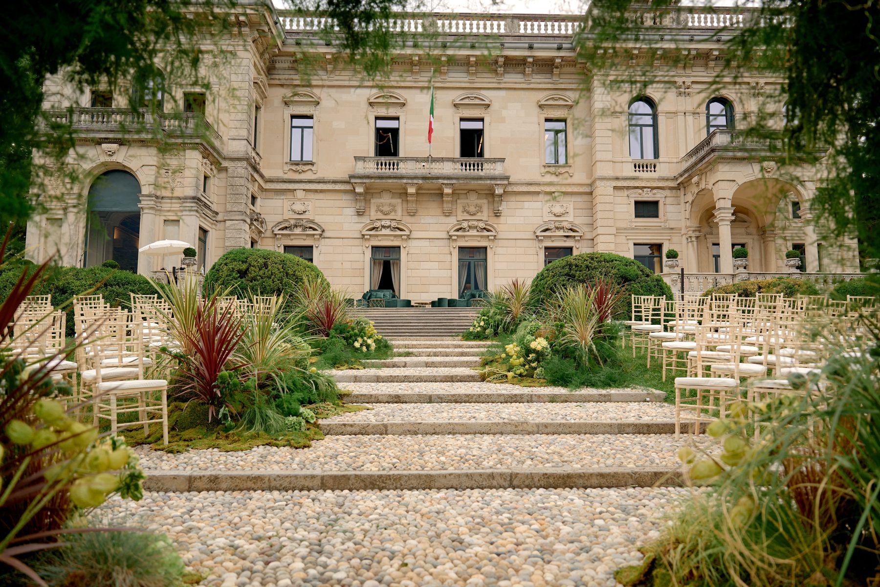 Where Love Met Timeless Elegance: Rebecca &amp; Adriano’s Wedding at Villa Erba photo