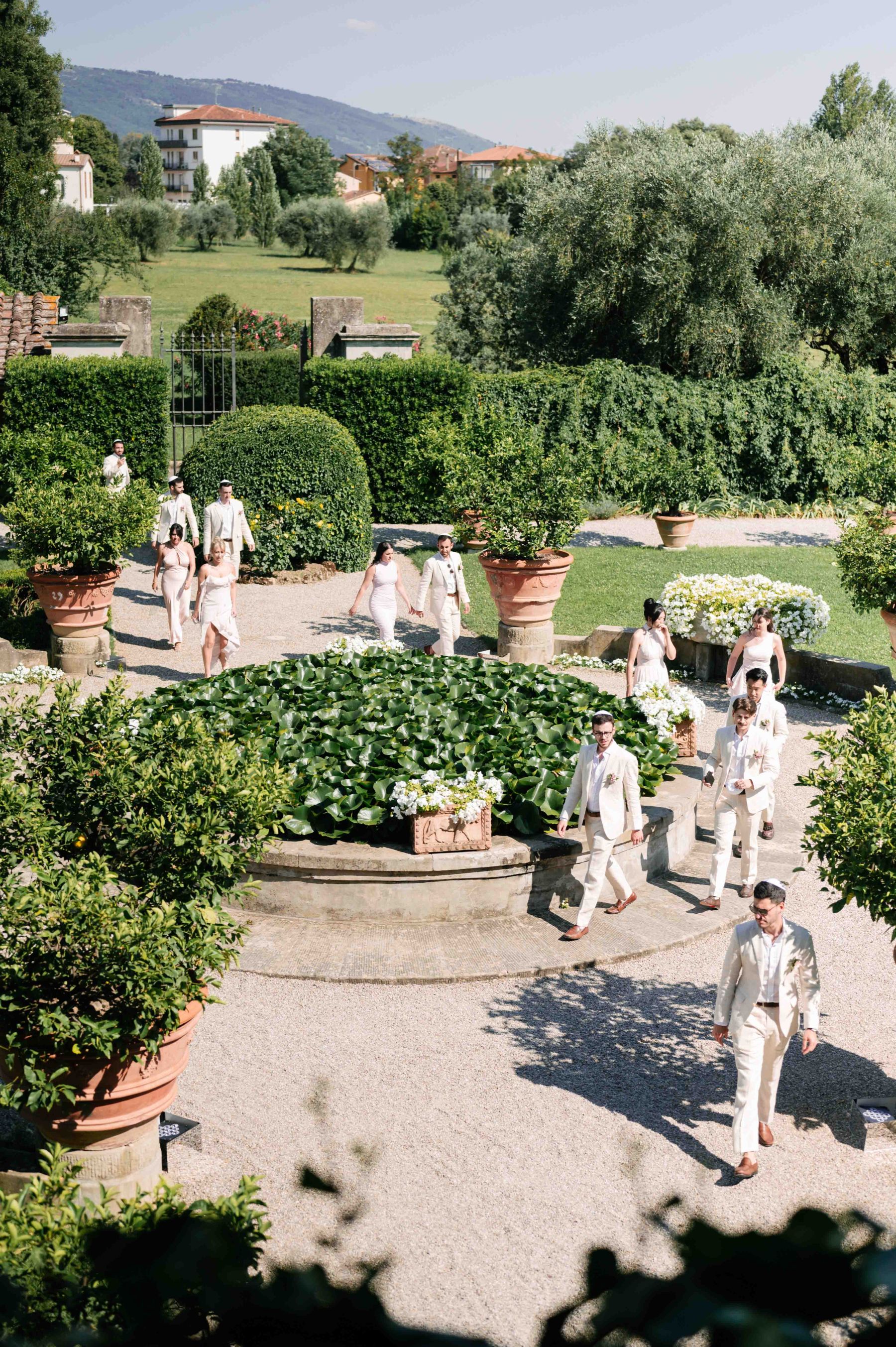 Romantic Jewish Nuptials in the Heart of Tuscany: Talia and Avi's Wedding at Villa Pazzi photo