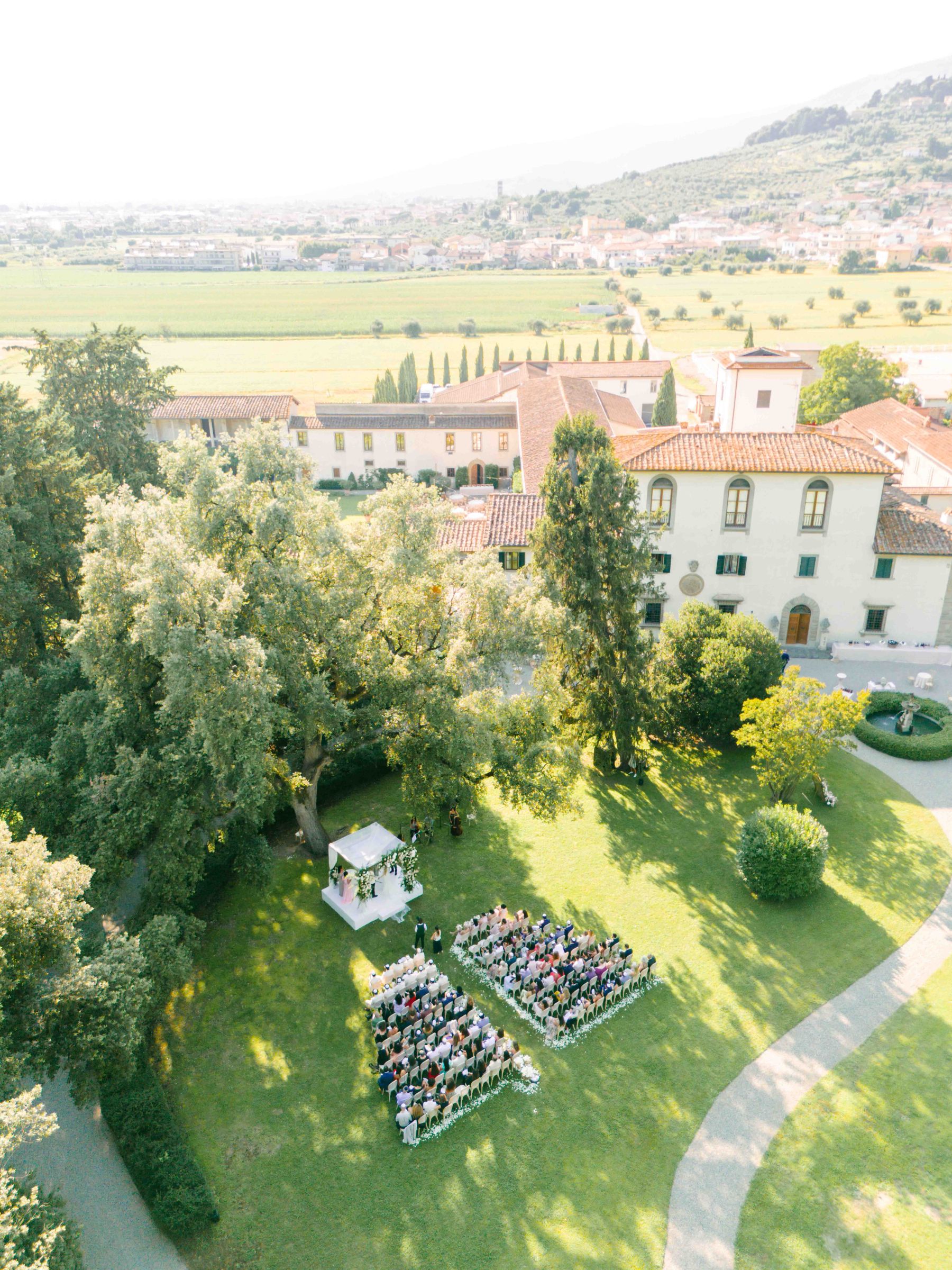 Romantic Jewish Nuptials in the Heart of Tuscany: Talia and Avi's Wedding at Villa Pazzi photo