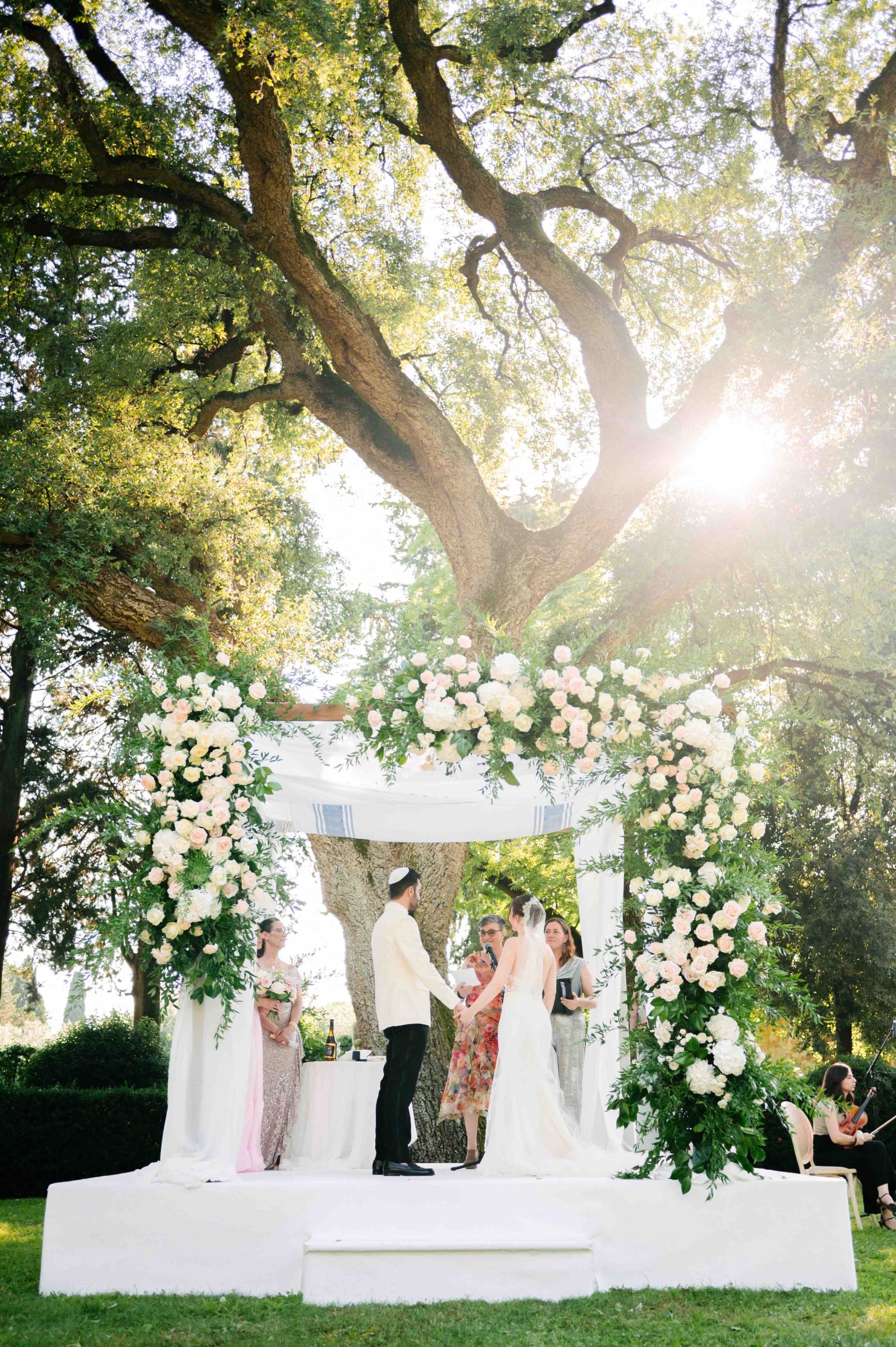 Romantic Jewish Nuptials in the Heart of Tuscany: Talia and Avi's Wedding at Villa Pazzi photo