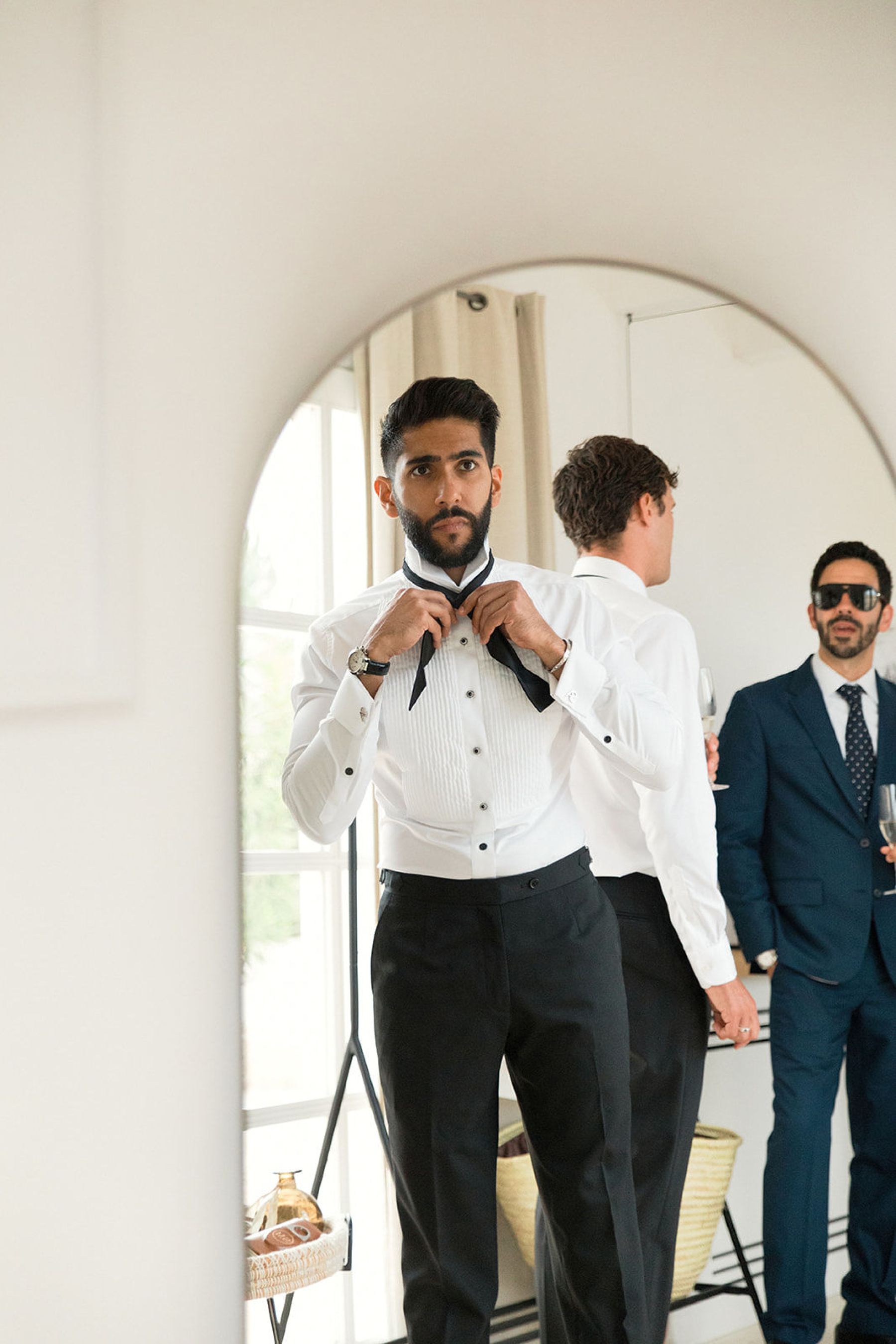 A Modern Romance: Anna and Sachin's Destination Wedding at Fontenille Menorca photo