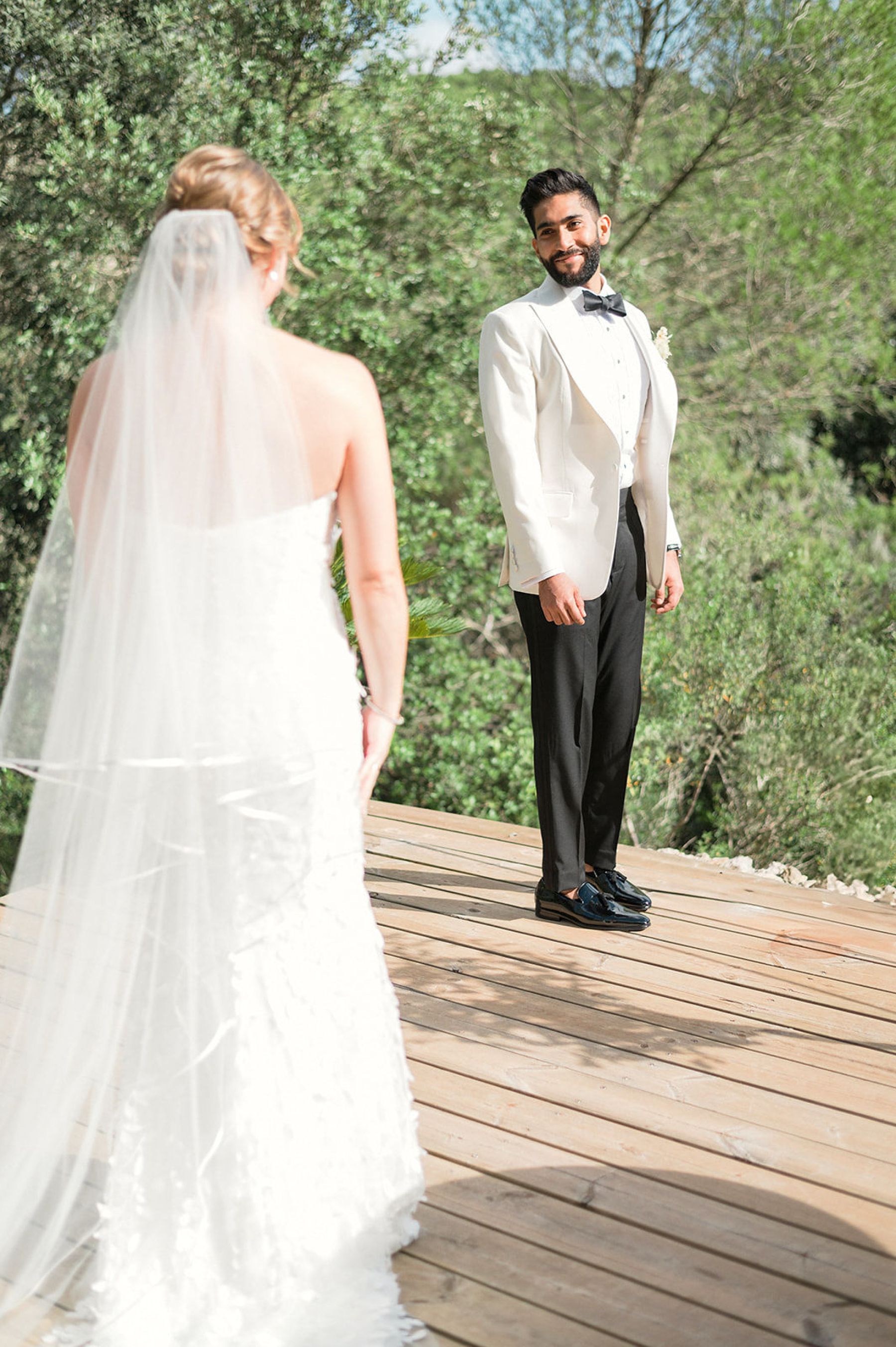 A Modern Romance: Anna and Sachin's Destination Wedding at Fontenille Menorca photo