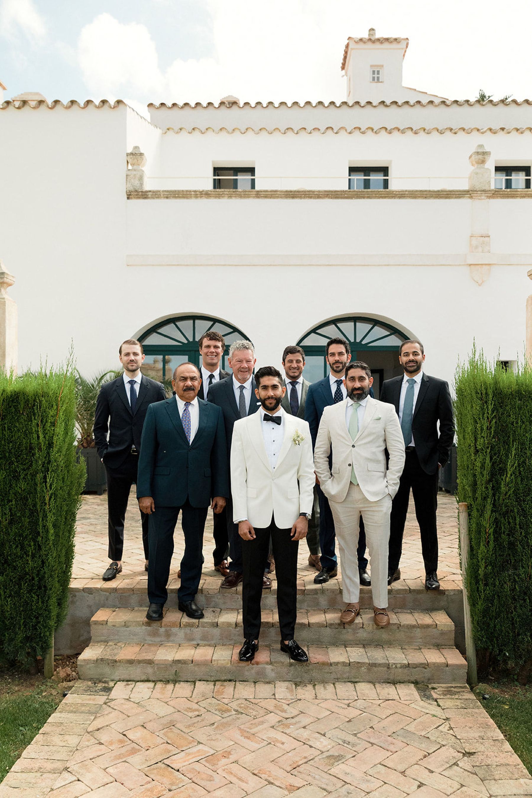 A Modern Romance: Anna and Sachin's Destination Wedding at Fontenille Menorca photo