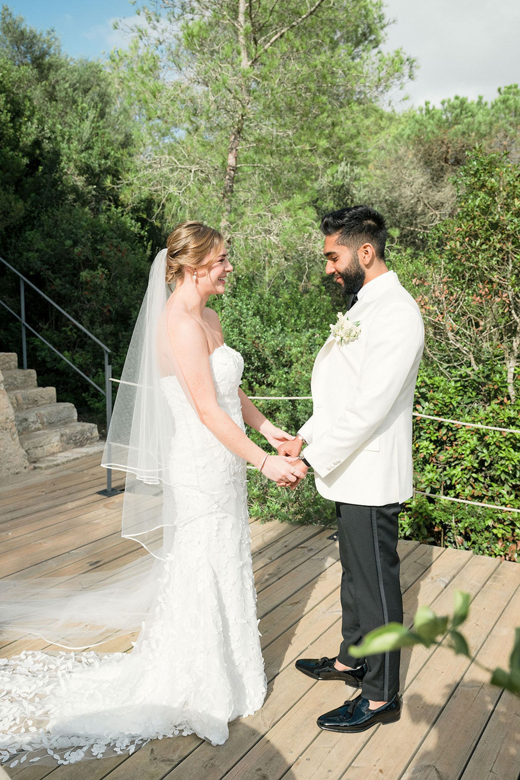 A Modern Romance: Anna and Sachin's Destination Wedding at Fontenille Menorca photo