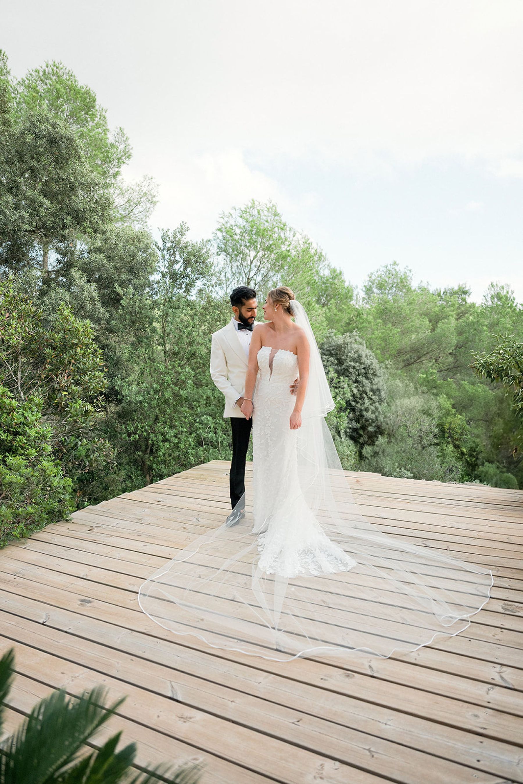 A Modern Romance: Anna and Sachin's Destination Wedding at Fontenille Menorca photo