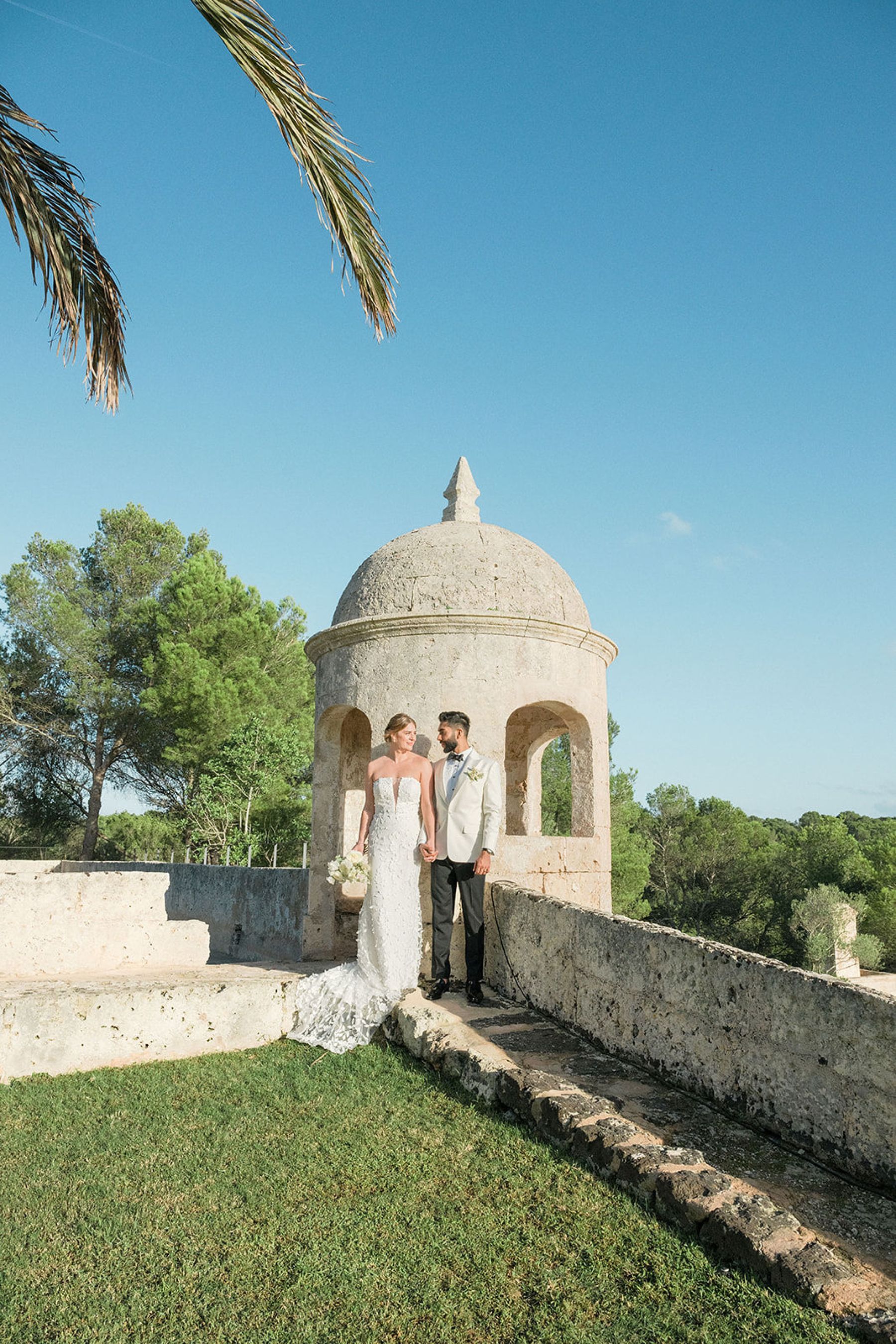 A Modern Romance: Anna and Sachin's Destination Wedding at Fontenille Menorca photo