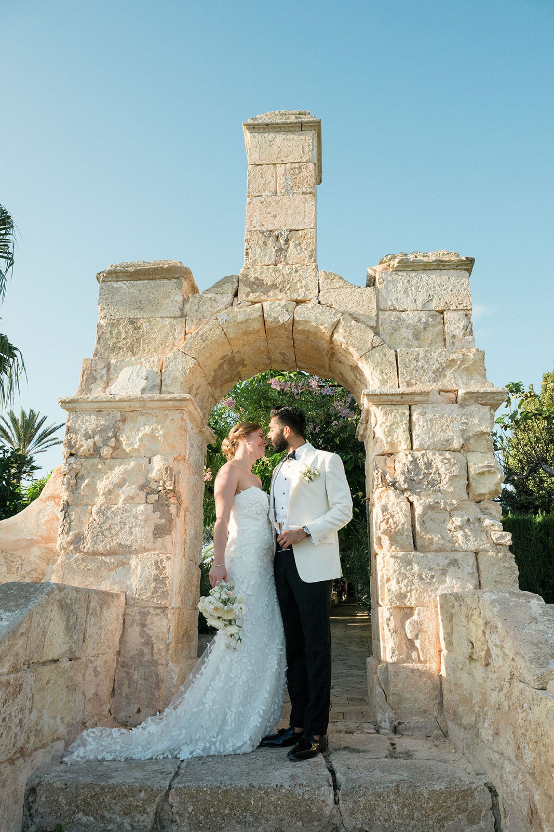A Modern Romance: Anna and Sachin's Destination Wedding at Fontenille Menorca photo