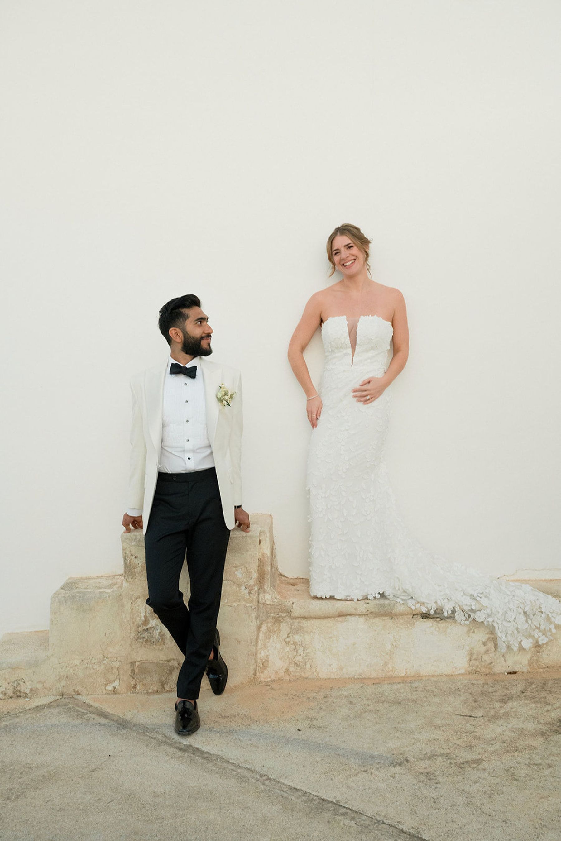 A Modern Romance: Anna and Sachin's Destination Wedding at Fontenille Menorca photo